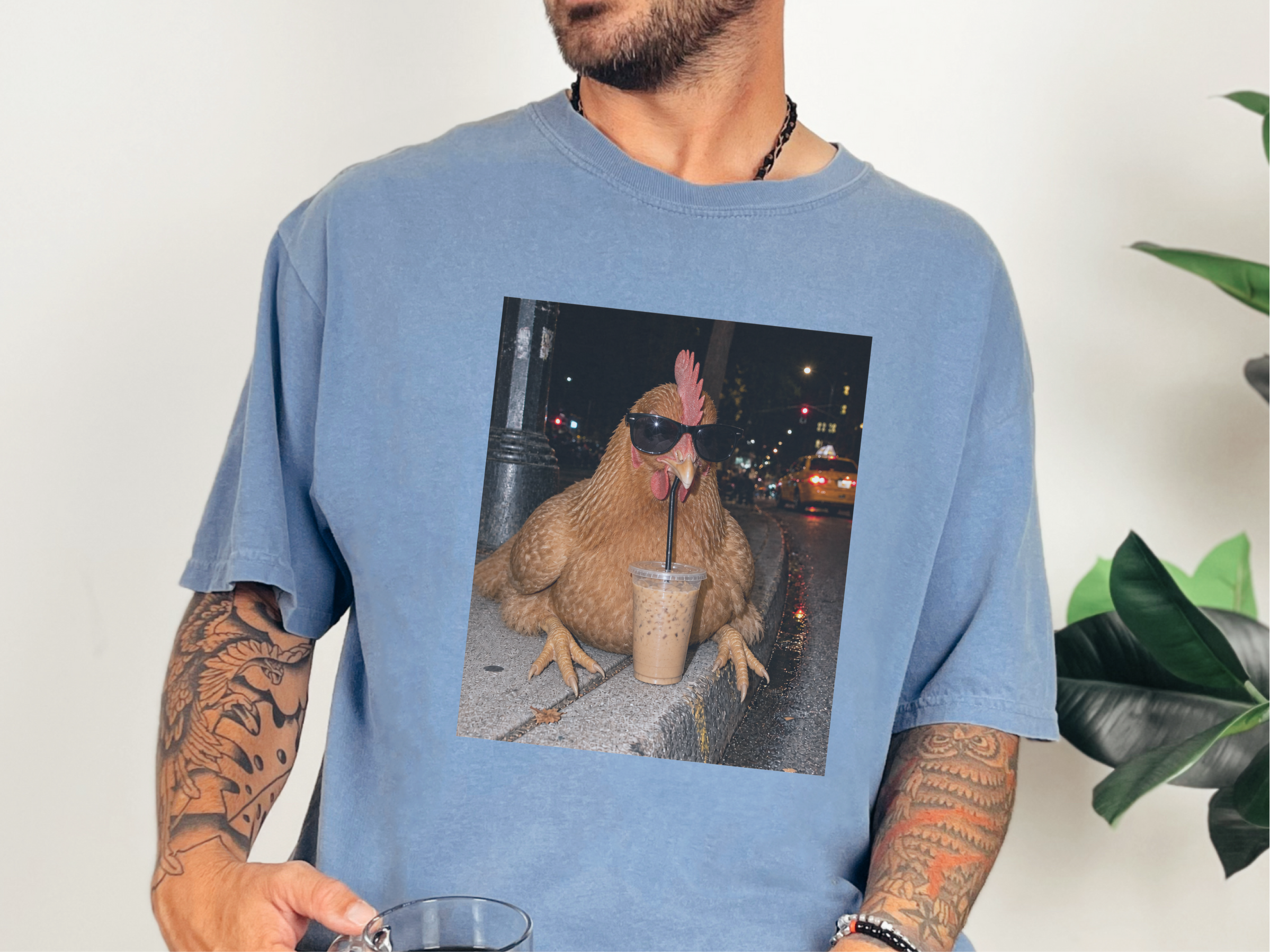 Cool Chicken Iced Coffee funny shirt - photo 7
