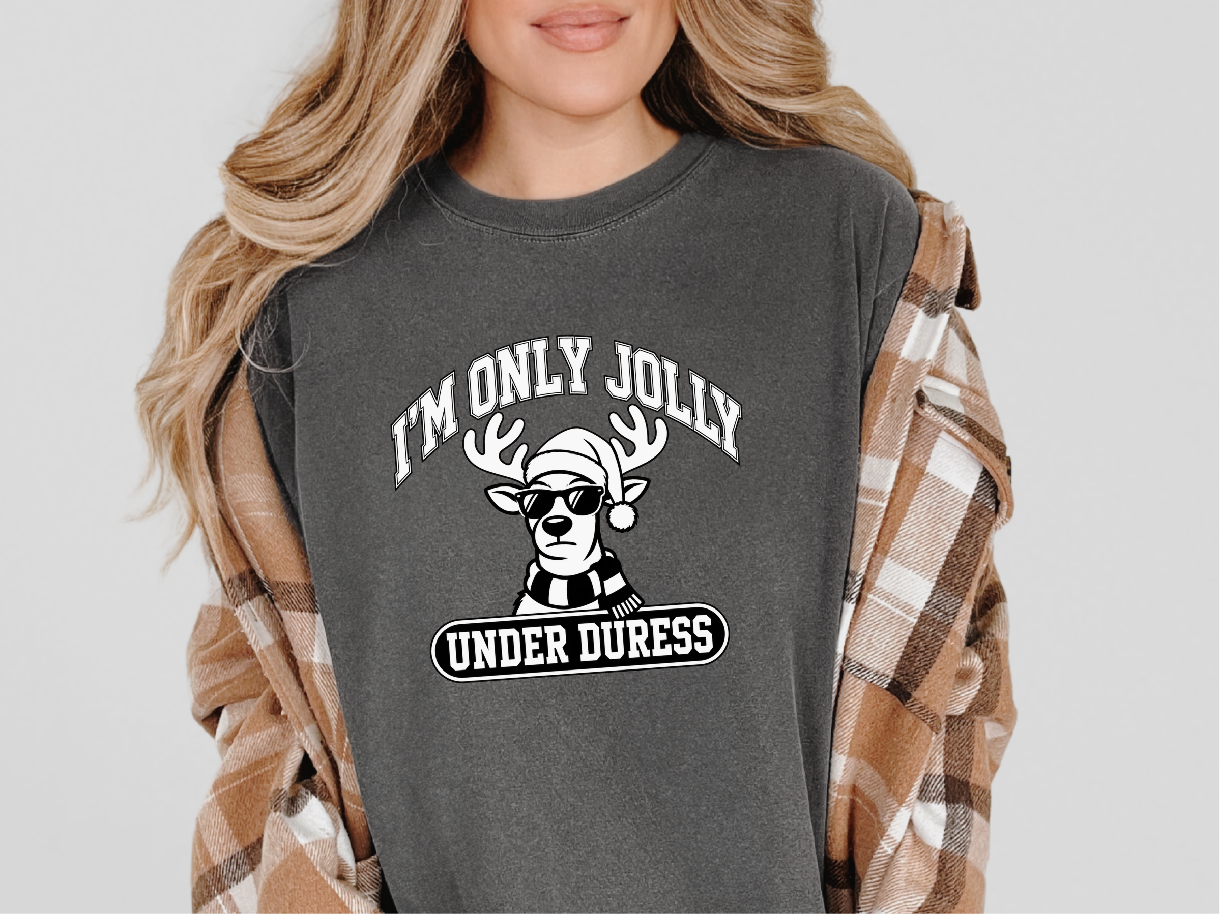 Cool Reindeer Jolly Under Duress