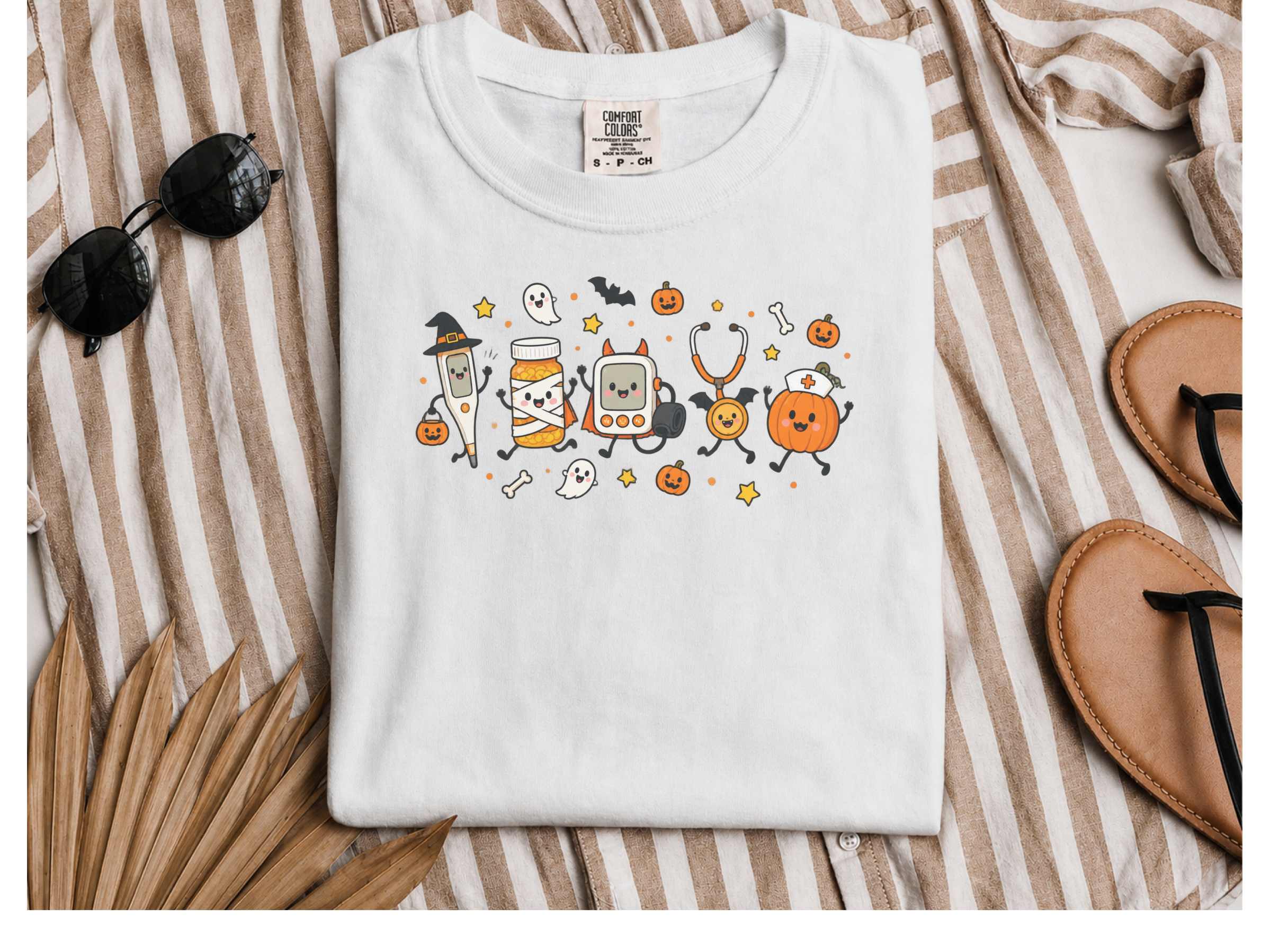 Cute Halloween Medical Kawaii Characters funny shirt - photo 1