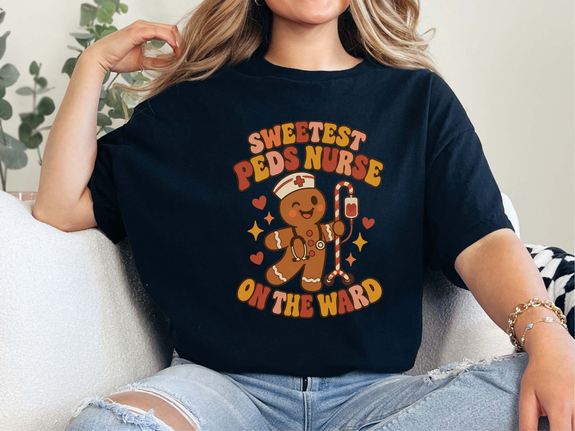 Sweetest Peds Nurse Gingerbread