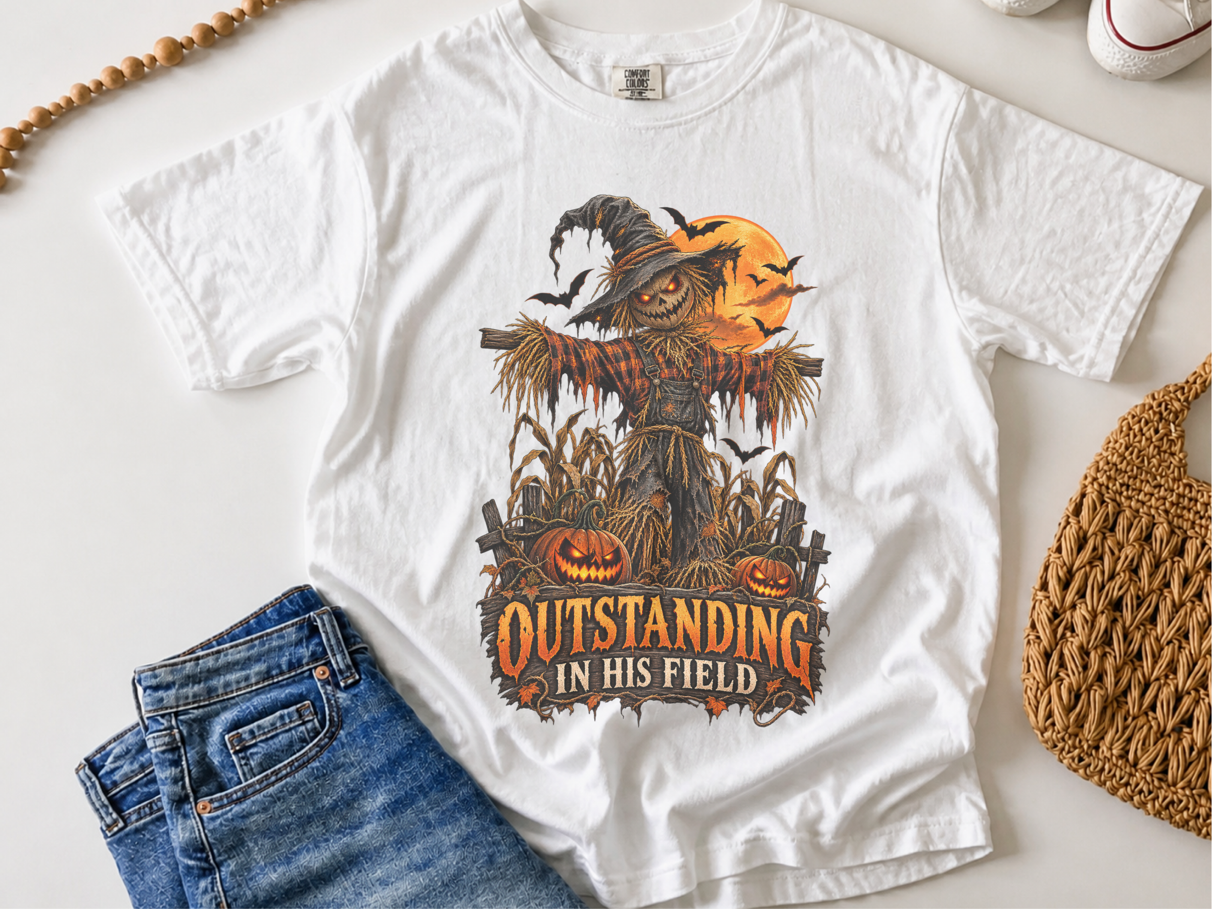 Scarecrow Outstanding In His Field funny shirt - photo 2