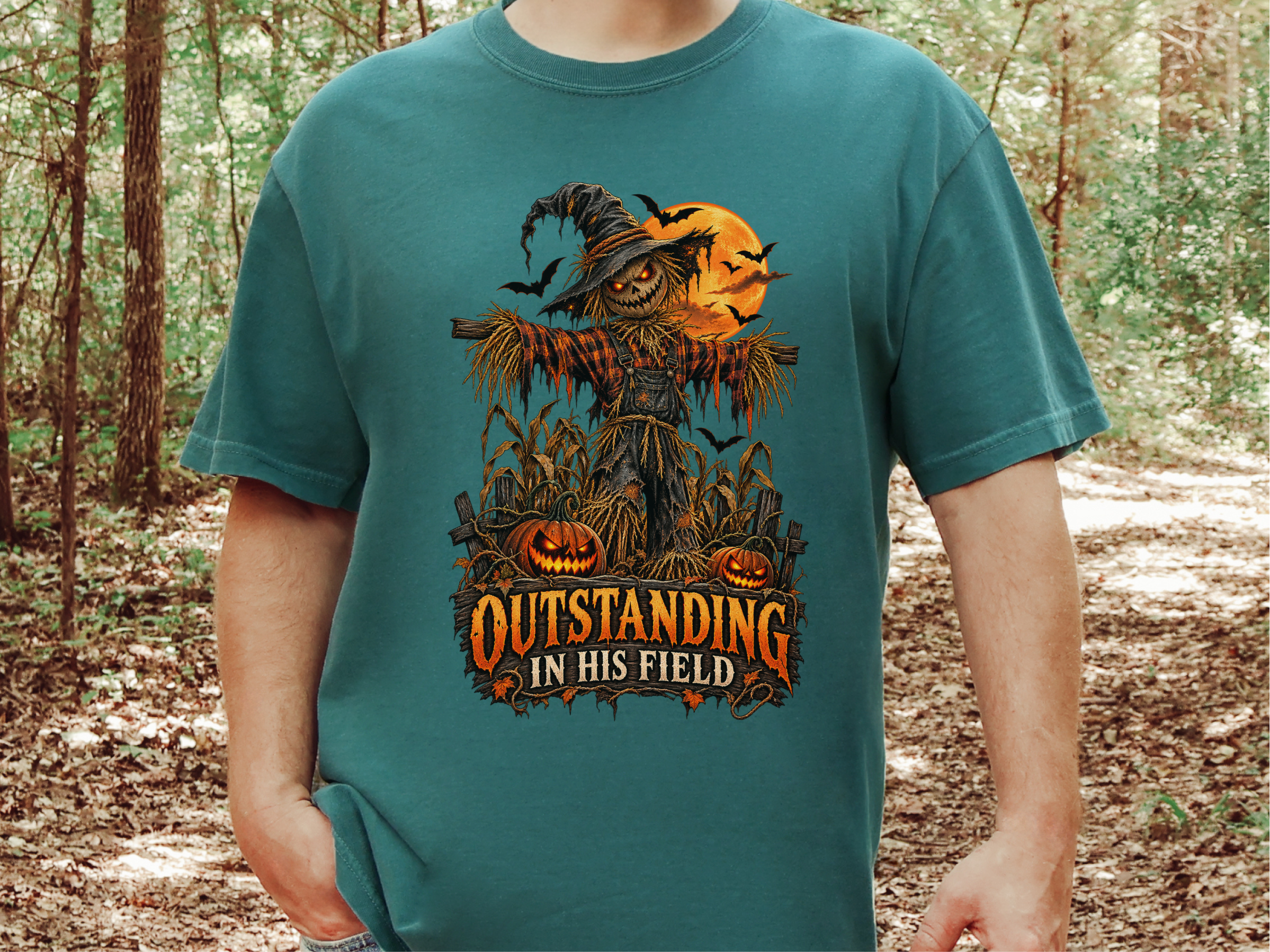 Scarecrow Outstanding In His Field funny shirt - photo 8