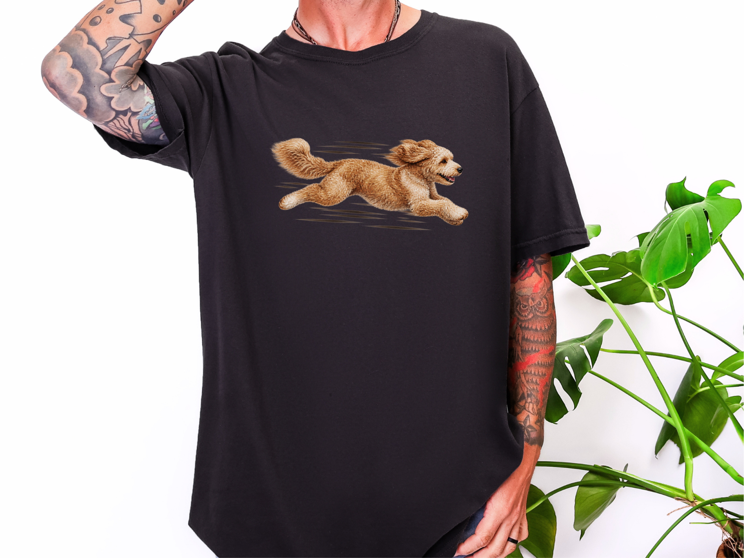 Fast Running Goldendoodle Speed doodle dog shirt - photo 4
