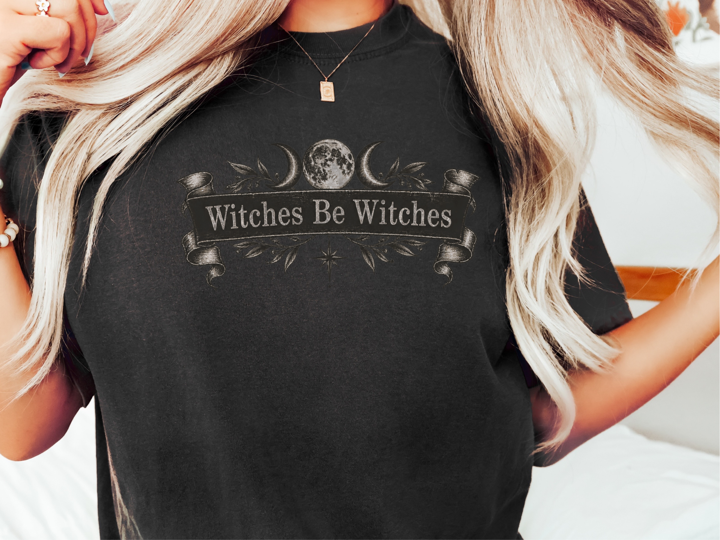 Witches Be Witches Banner funny shirt - photo 1