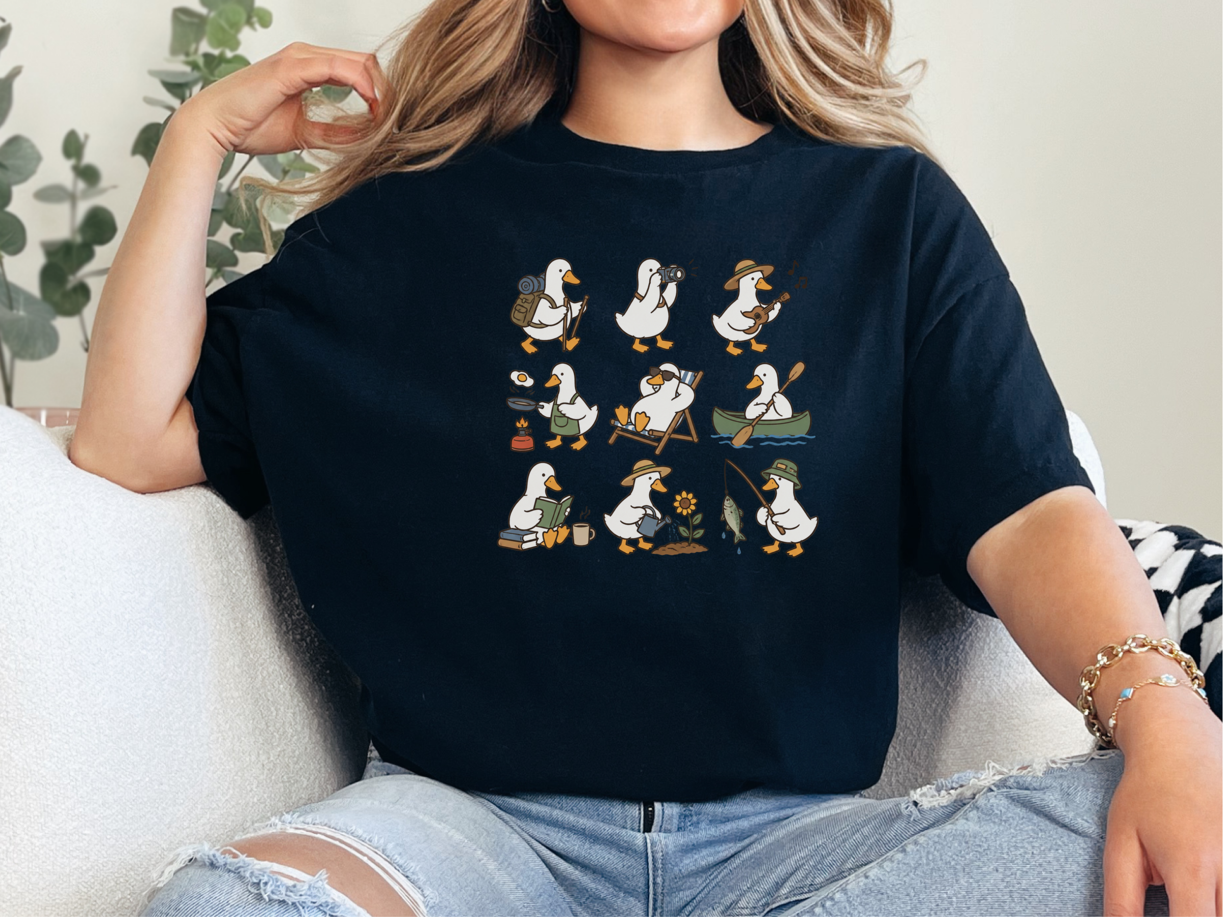 Cute Ducks Outdoor Hobbies Set funny shirt - photo 1