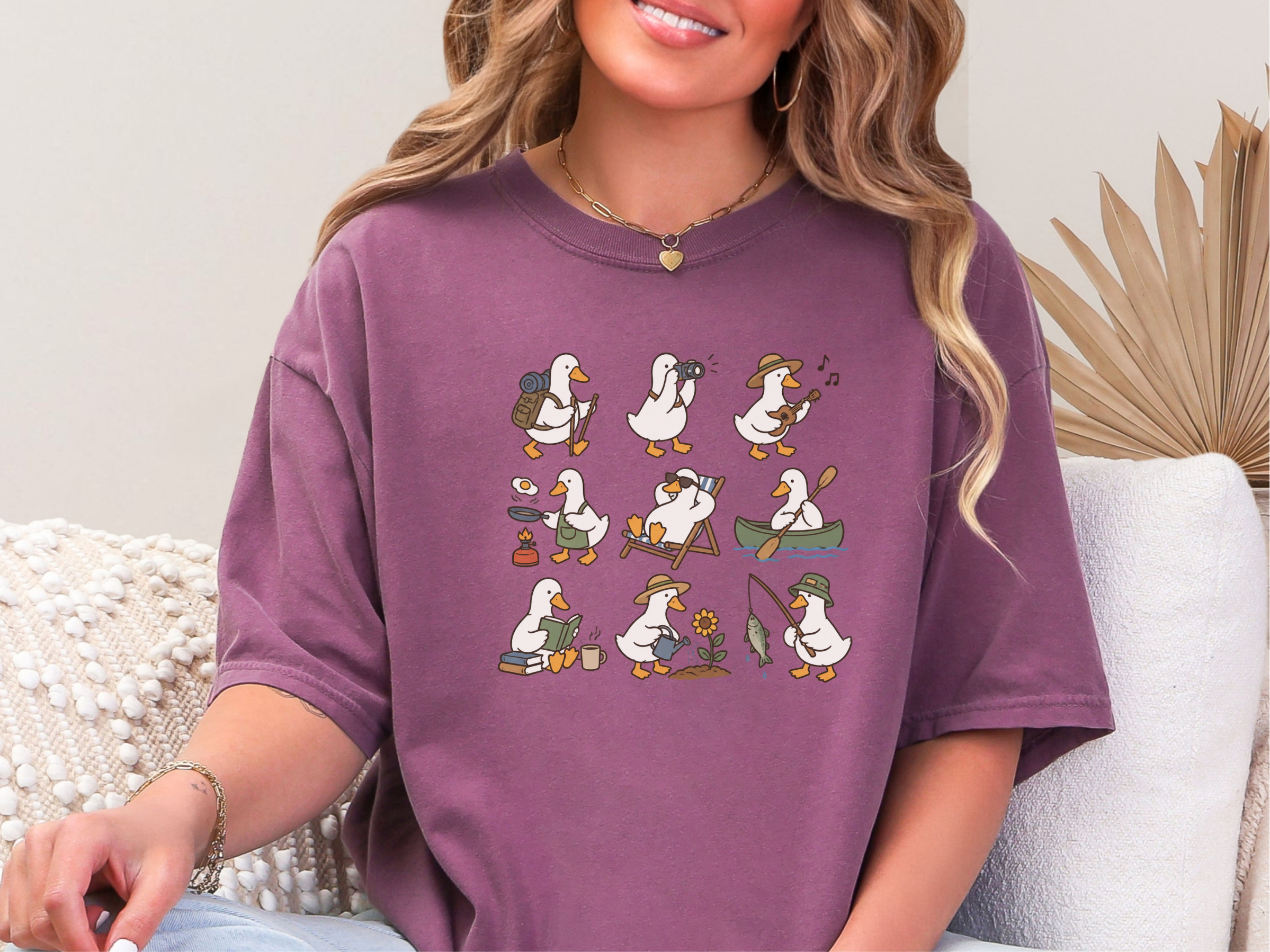 Cute Ducks Outdoor Hobbies Set funny shirt - photo 4