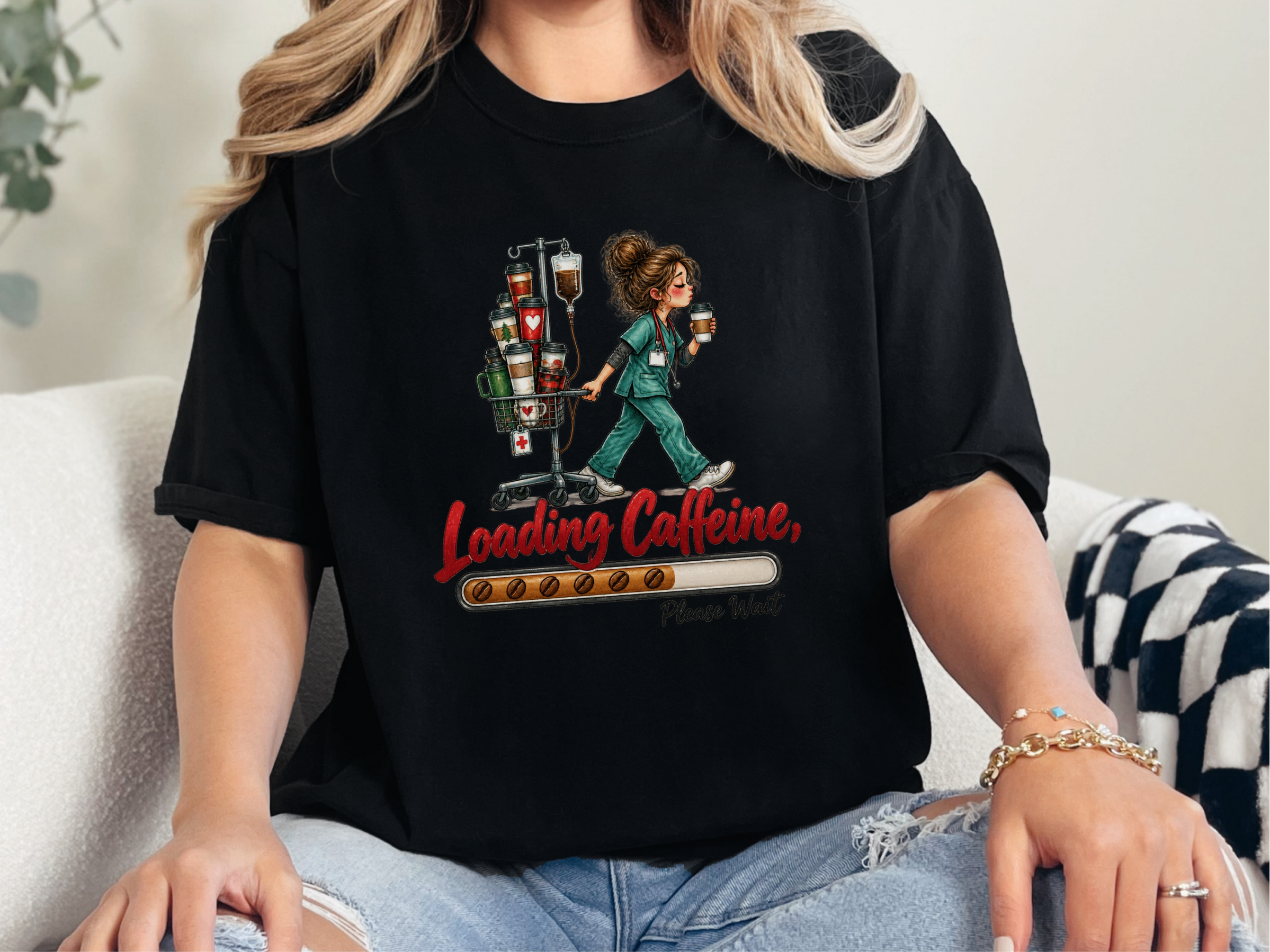 Nurse Coffee Iv Loading Bar