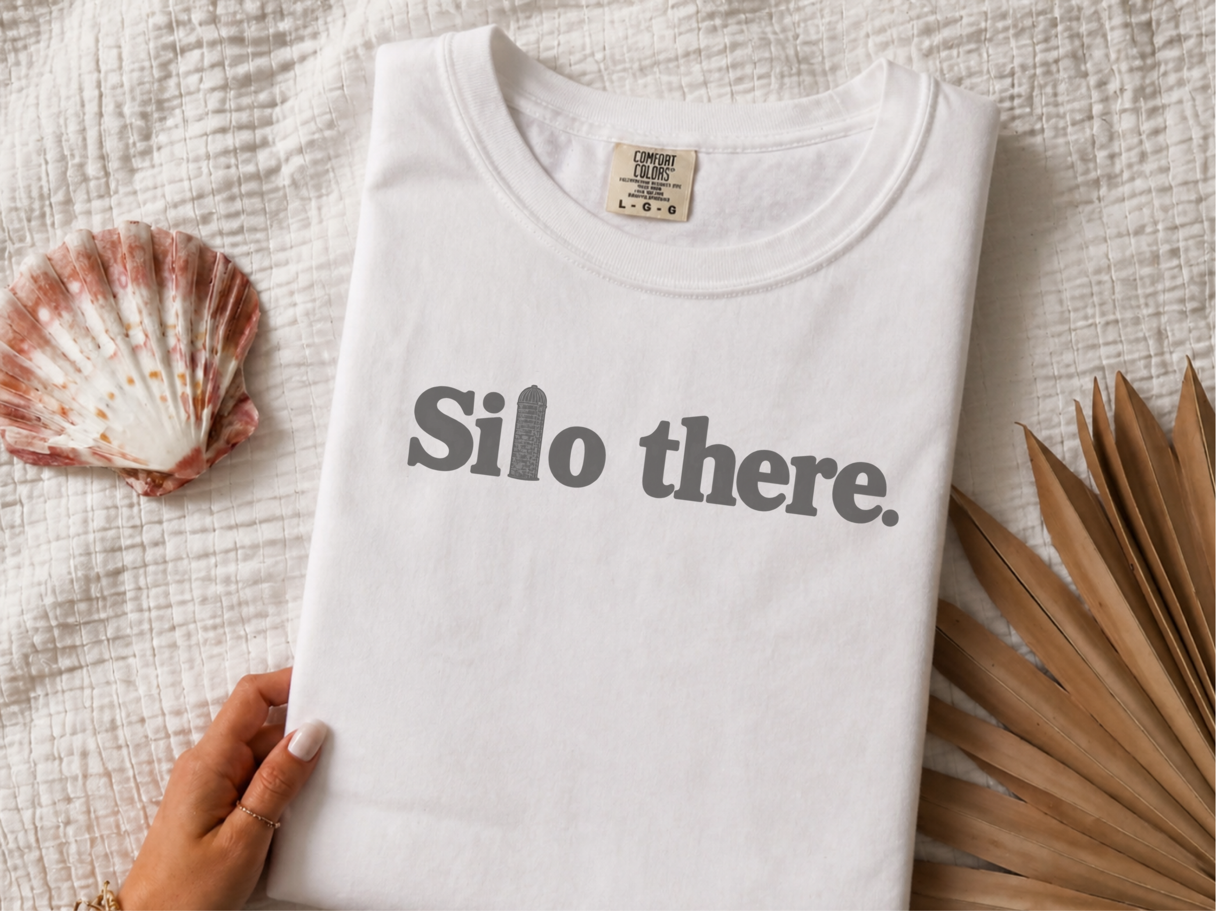 Silo There Dark Grey Wordplay funny shirt - photo 2