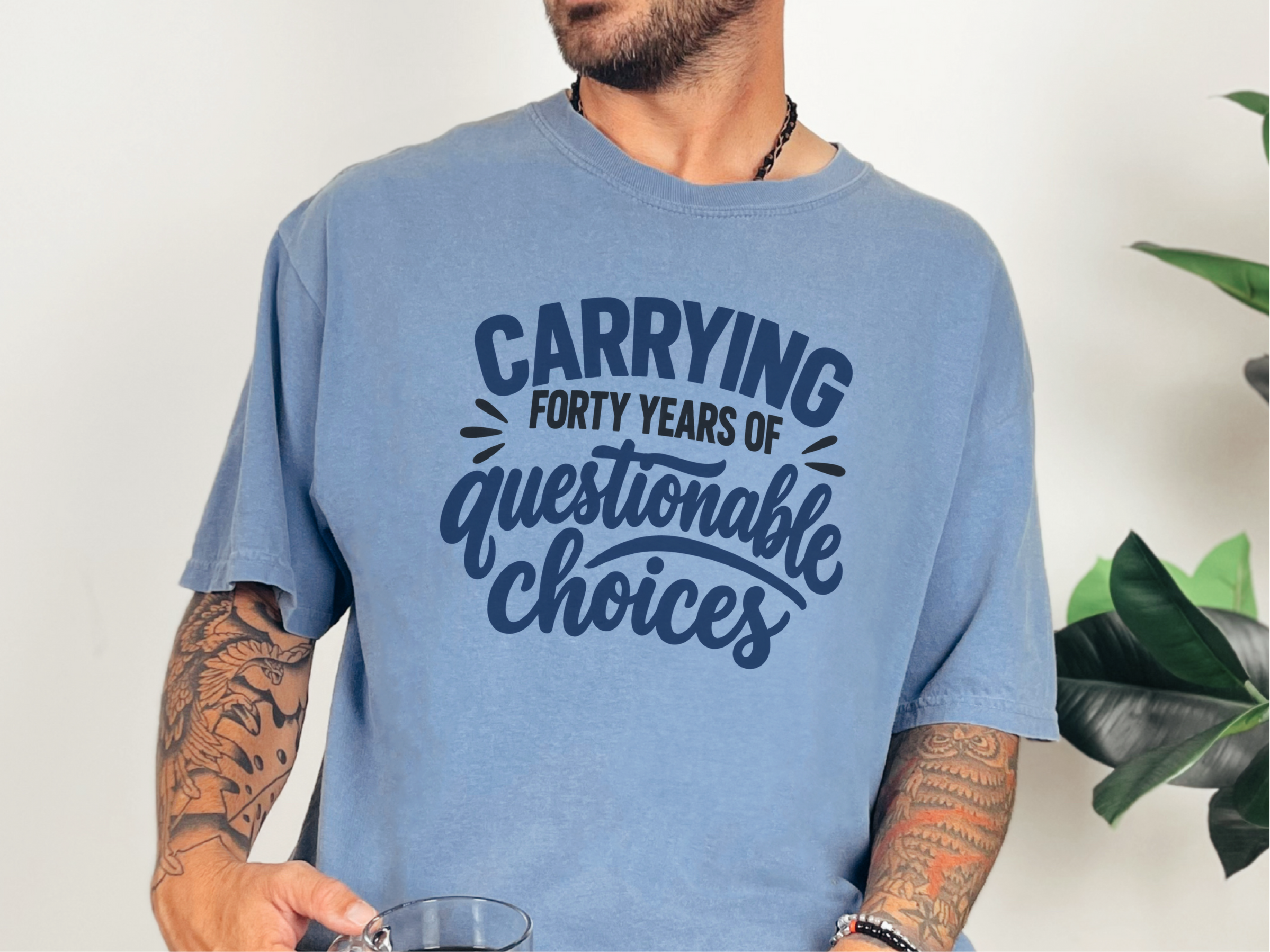 Forty Years Of Questionable Choices funny shirt - photo 7