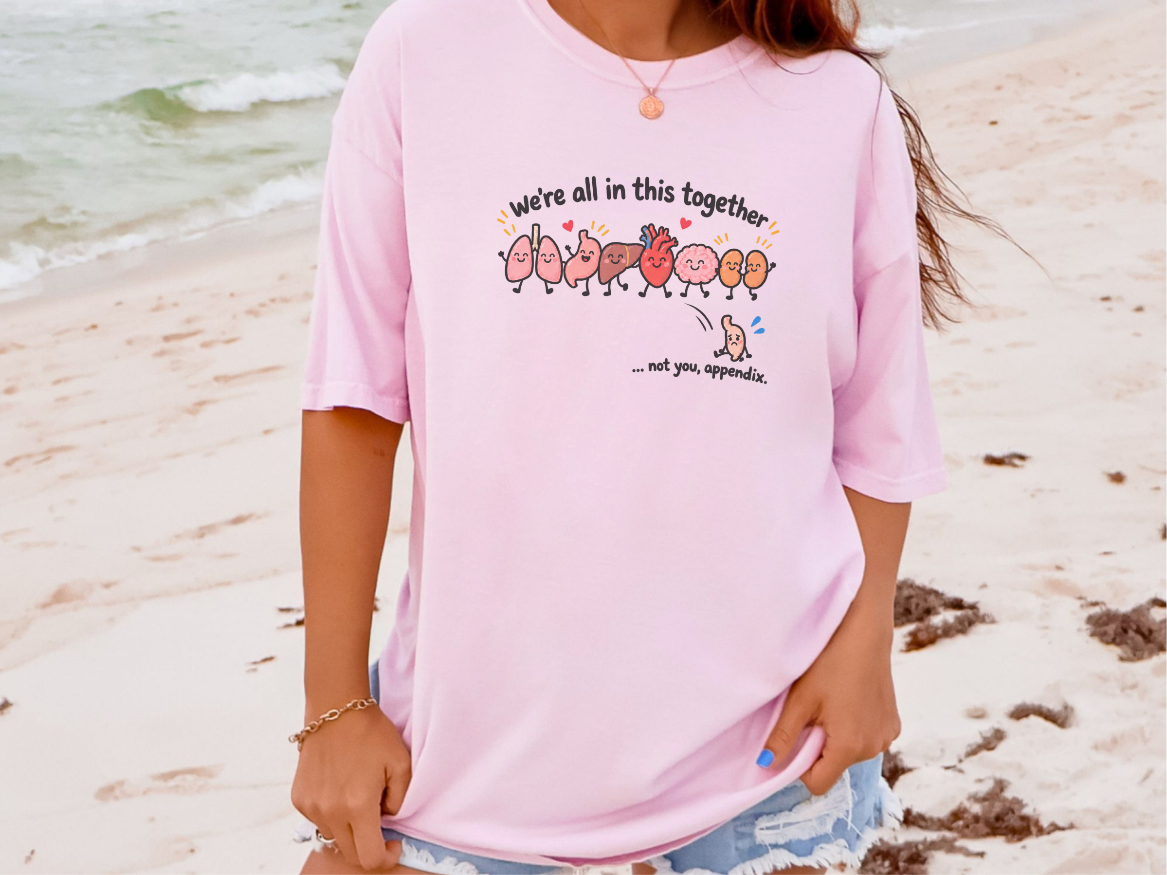 Cute Organs Excluded Appendix2 funny shirt - photo 7