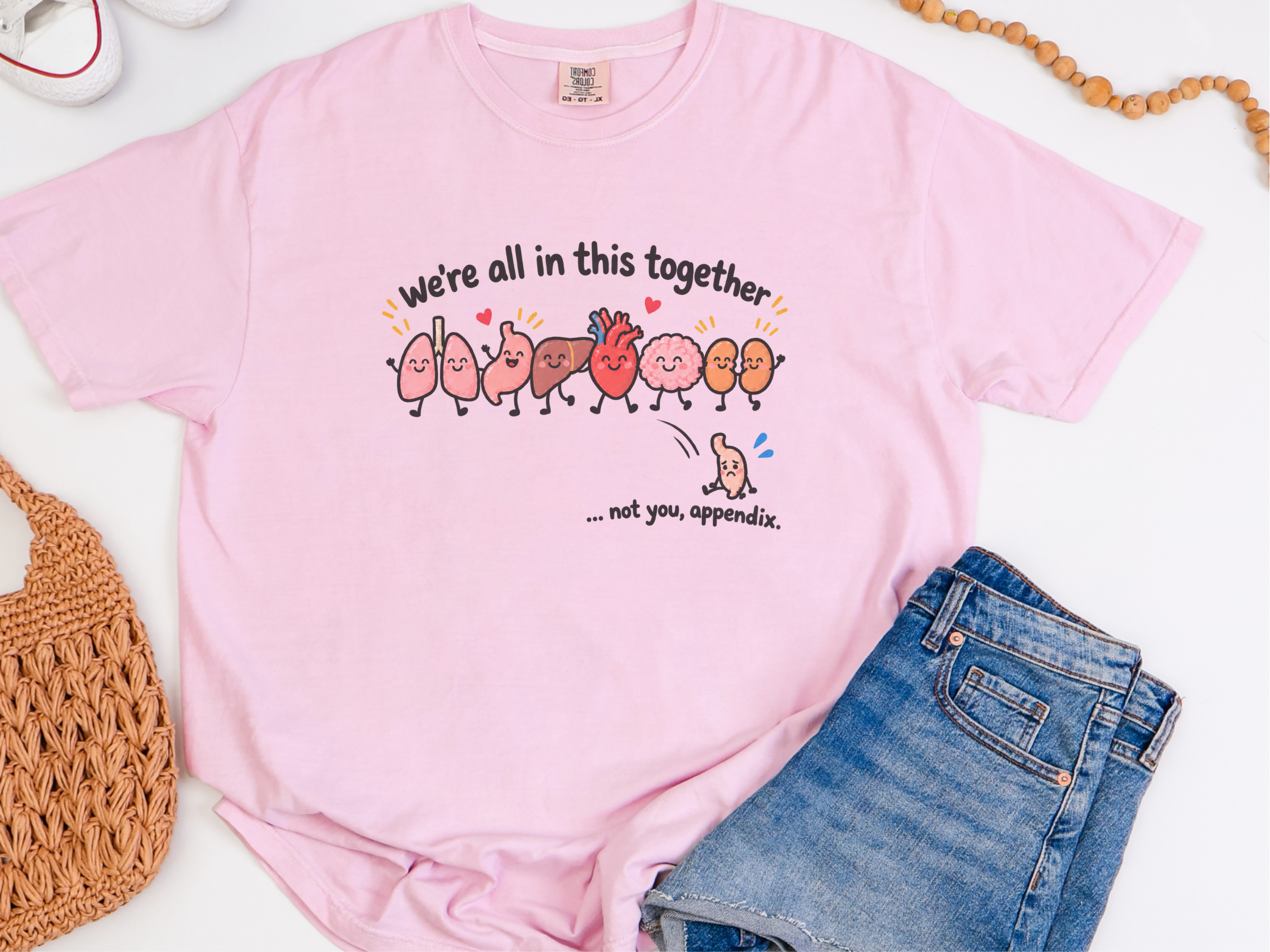 Cute Organs Excluded Appendix2 funny shirt - photo 6