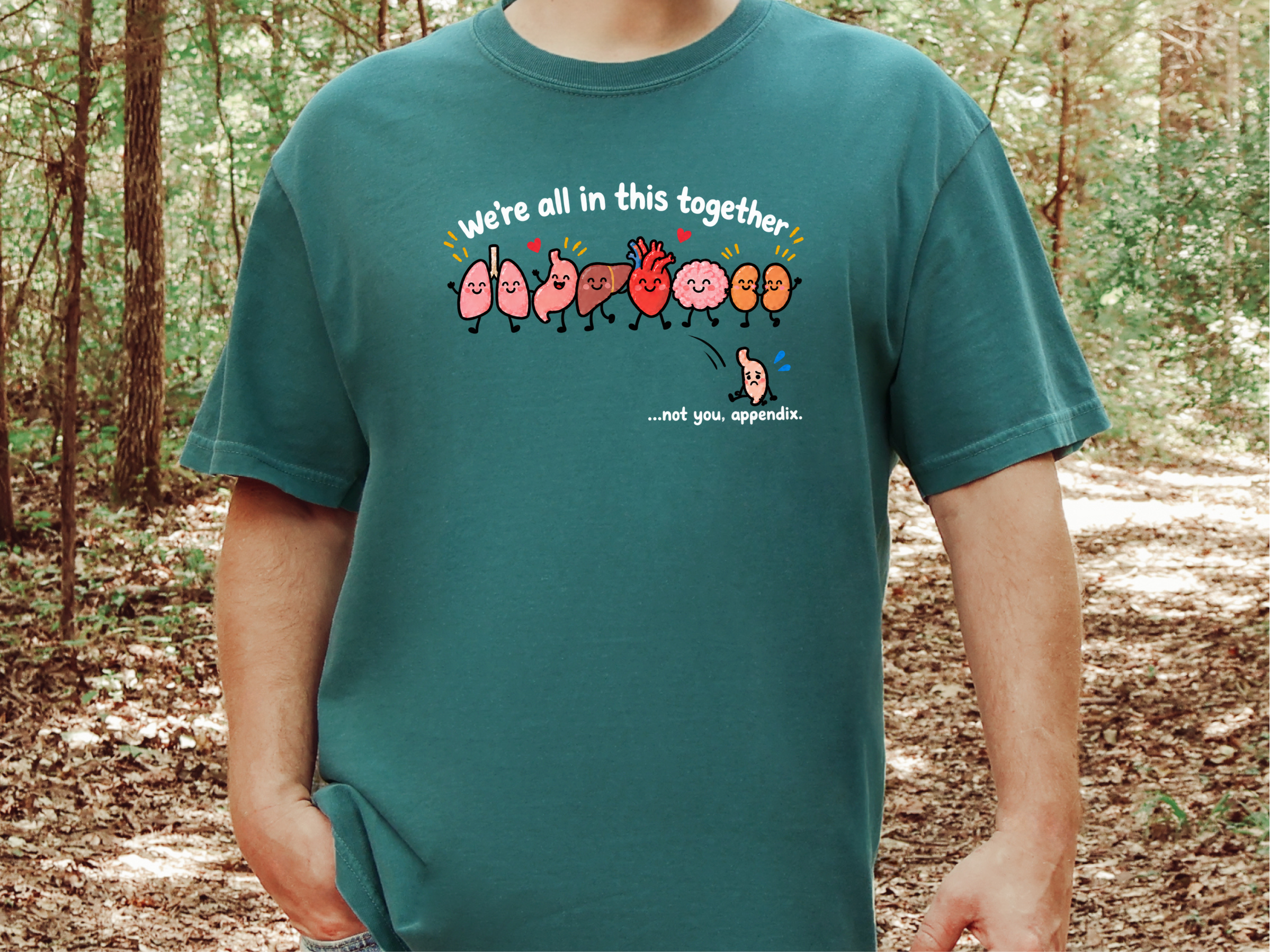 Cute Organs Not You Appendix funny shirt - photo 8