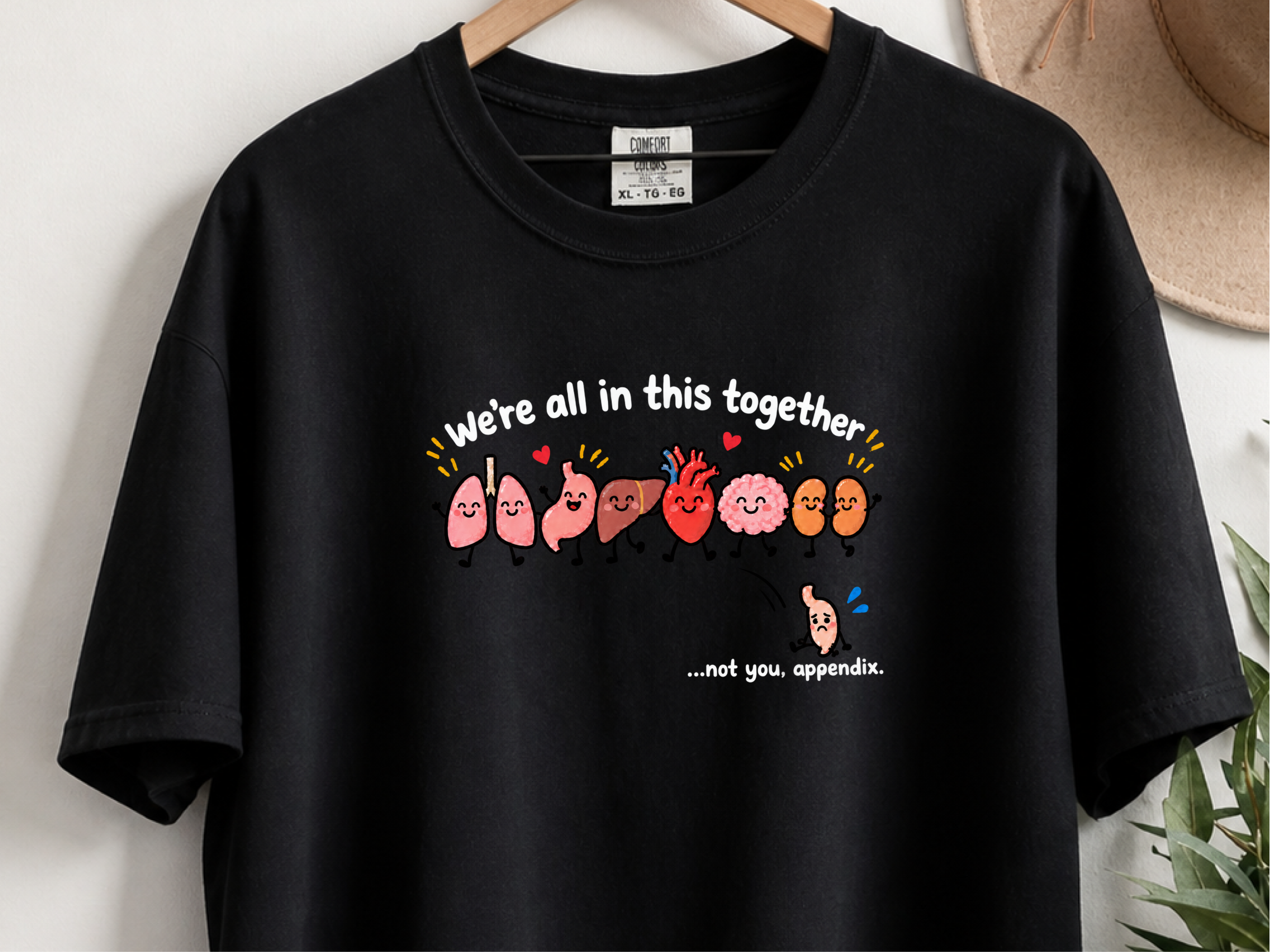 Cute Organs Not You Appendix funny shirt - photo 3