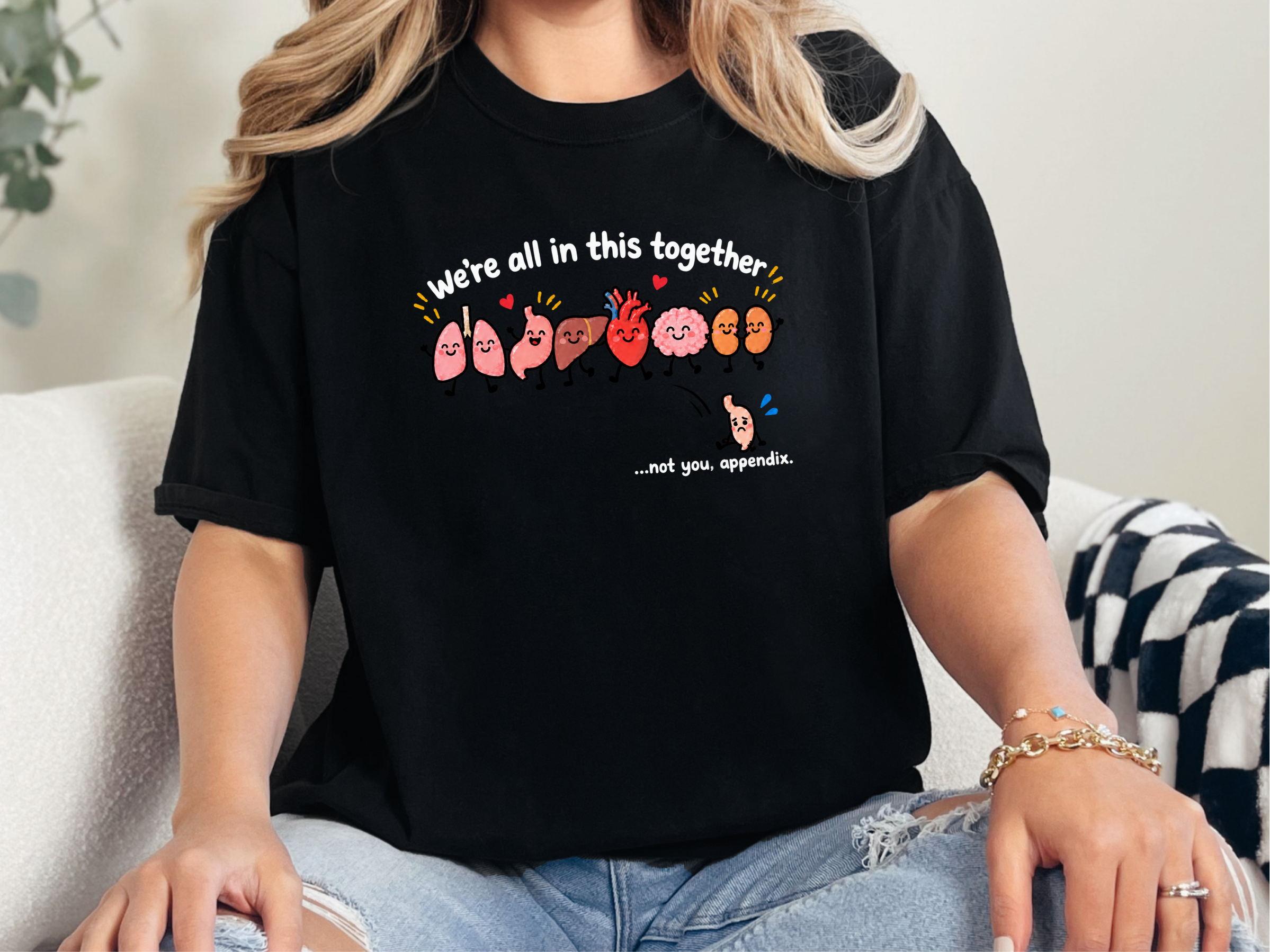 Cute Organs Not You Appendix funny shirt - photo 2