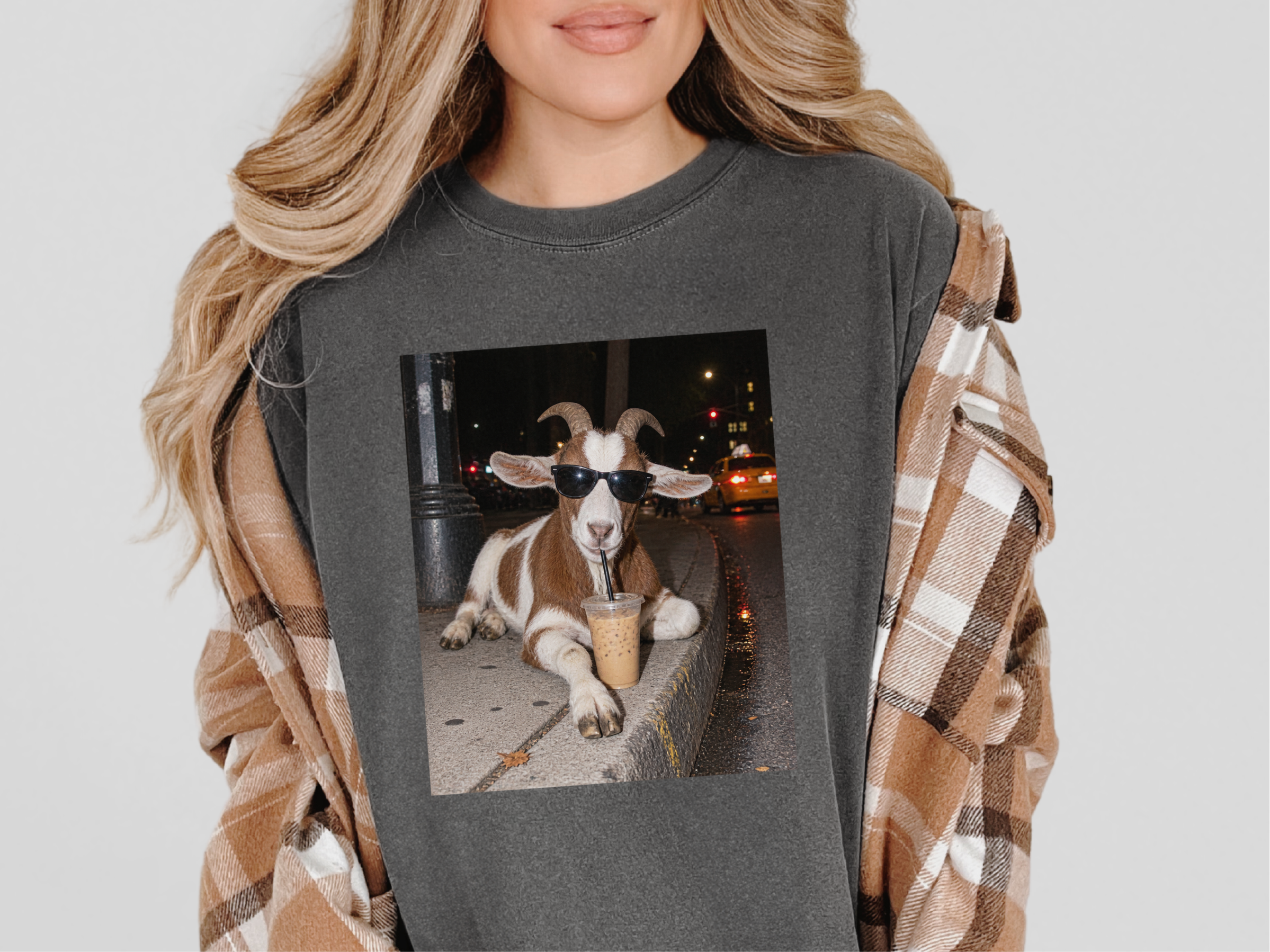 Cool Goat Iced Coffee funny shirt - photo 4