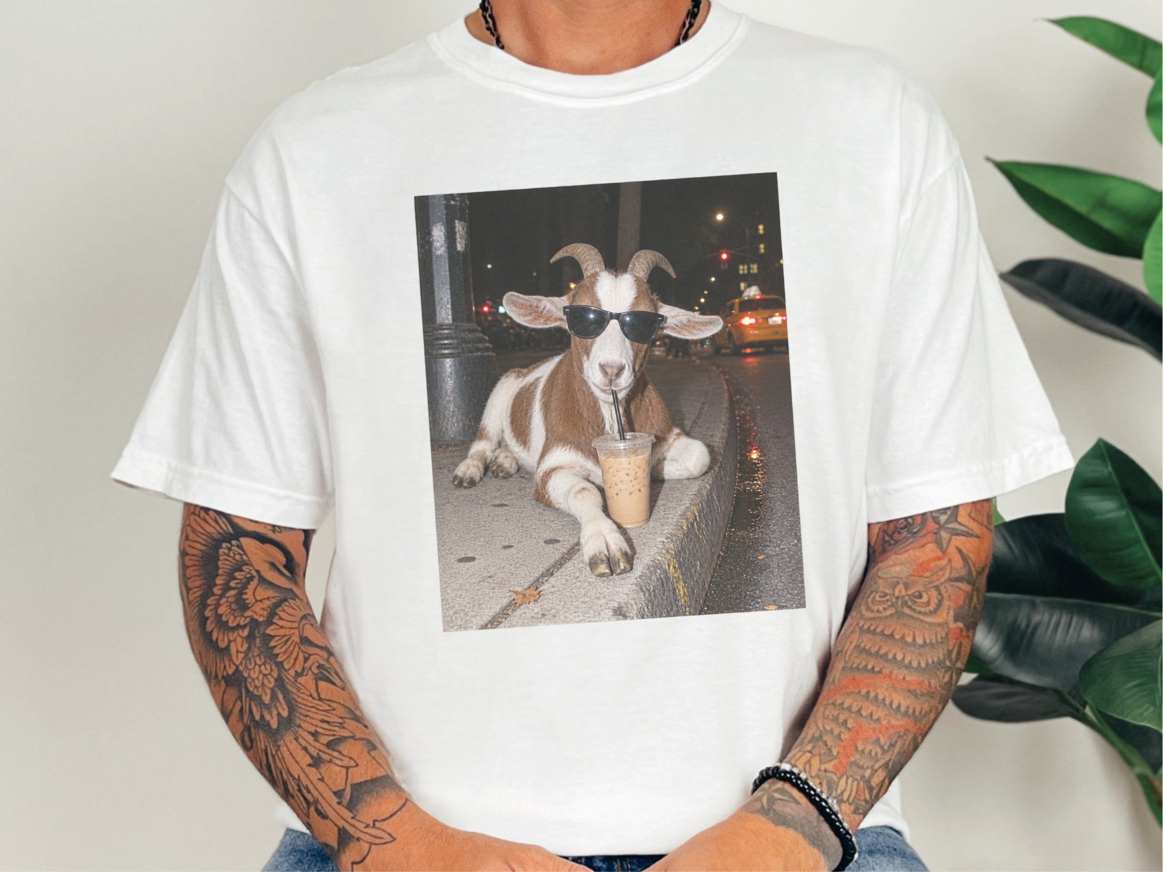 Cool Goat Iced Coffee funny shirt - photo 1