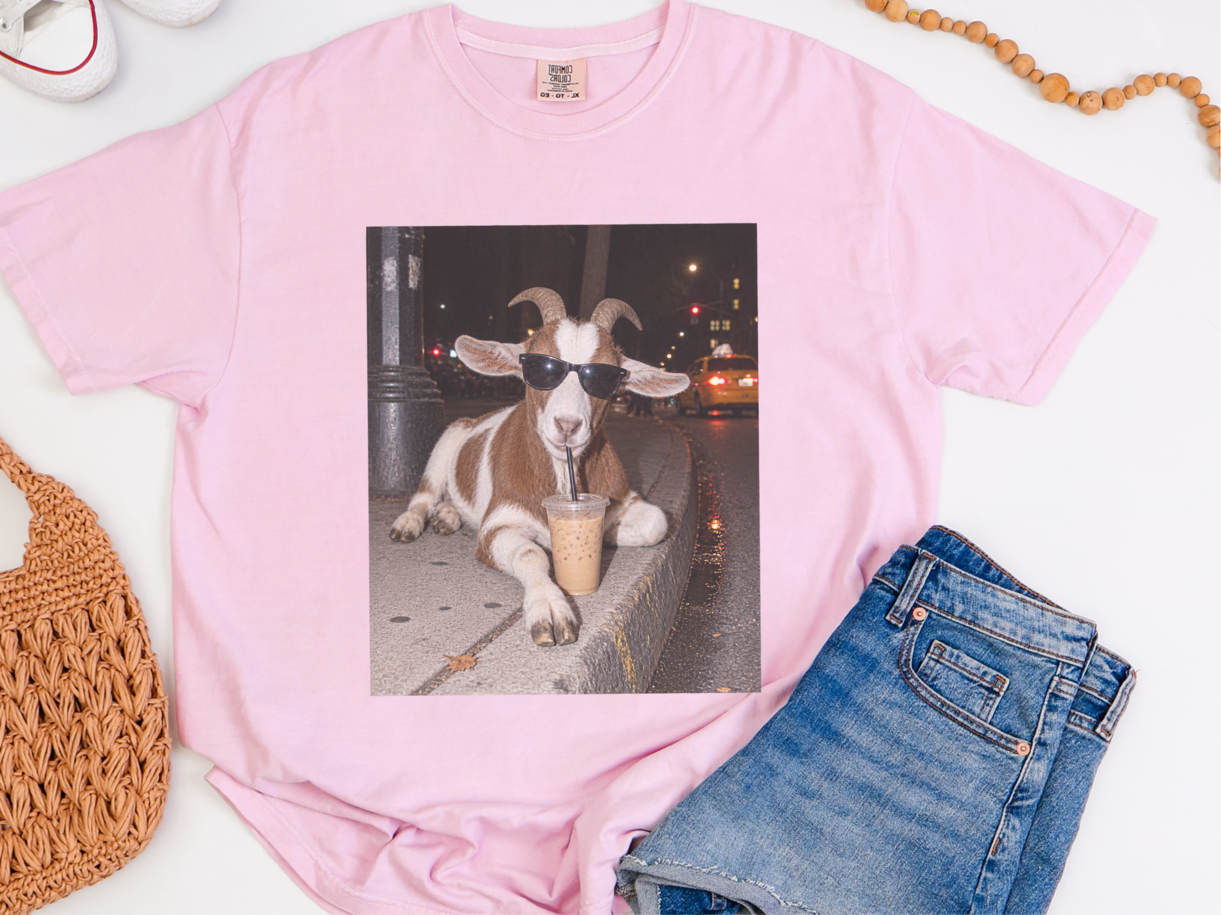 Cool Goat Iced Coffee funny shirt - photo 5