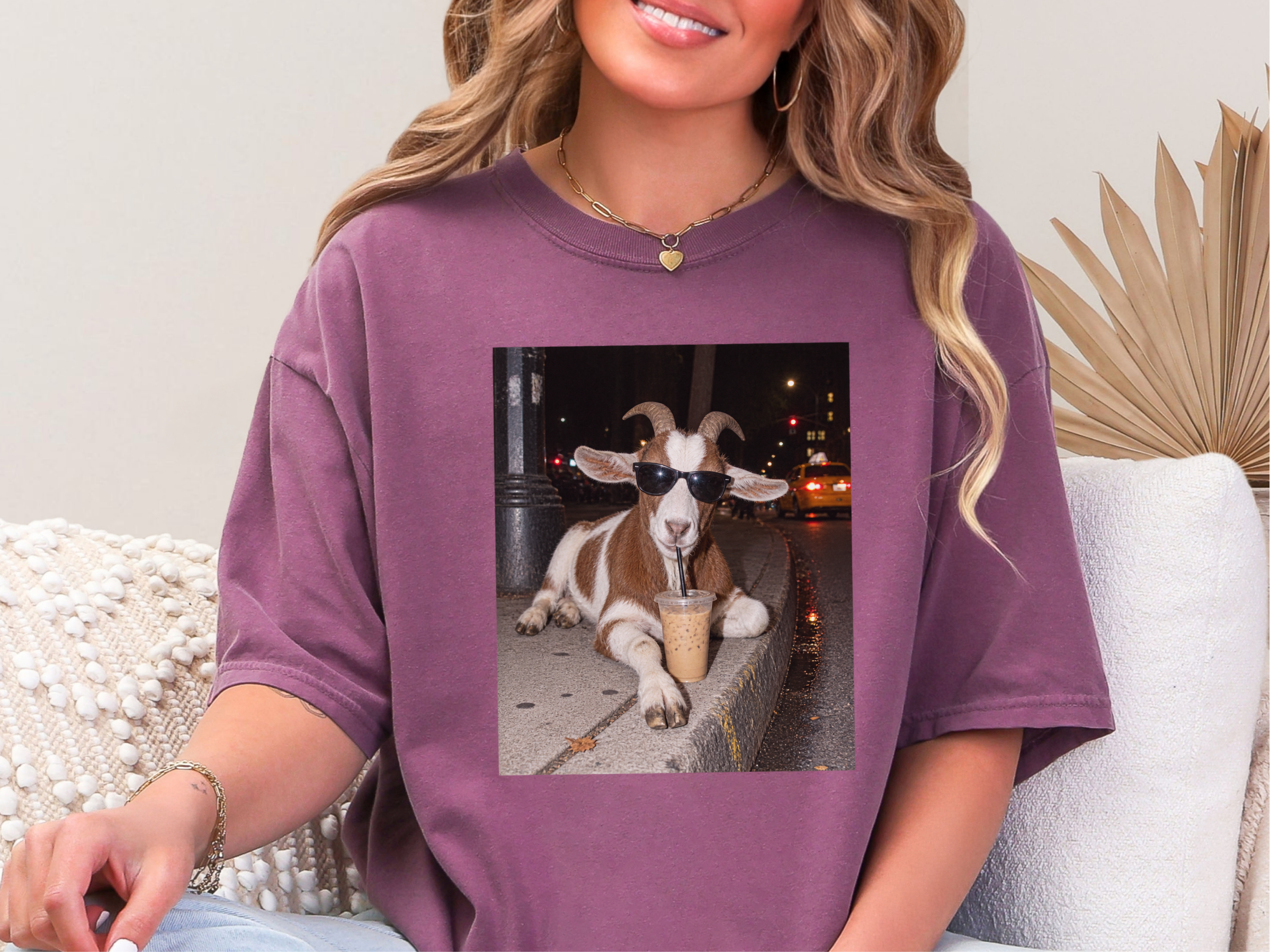 Cool Goat Iced Coffee funny shirt - photo 6
