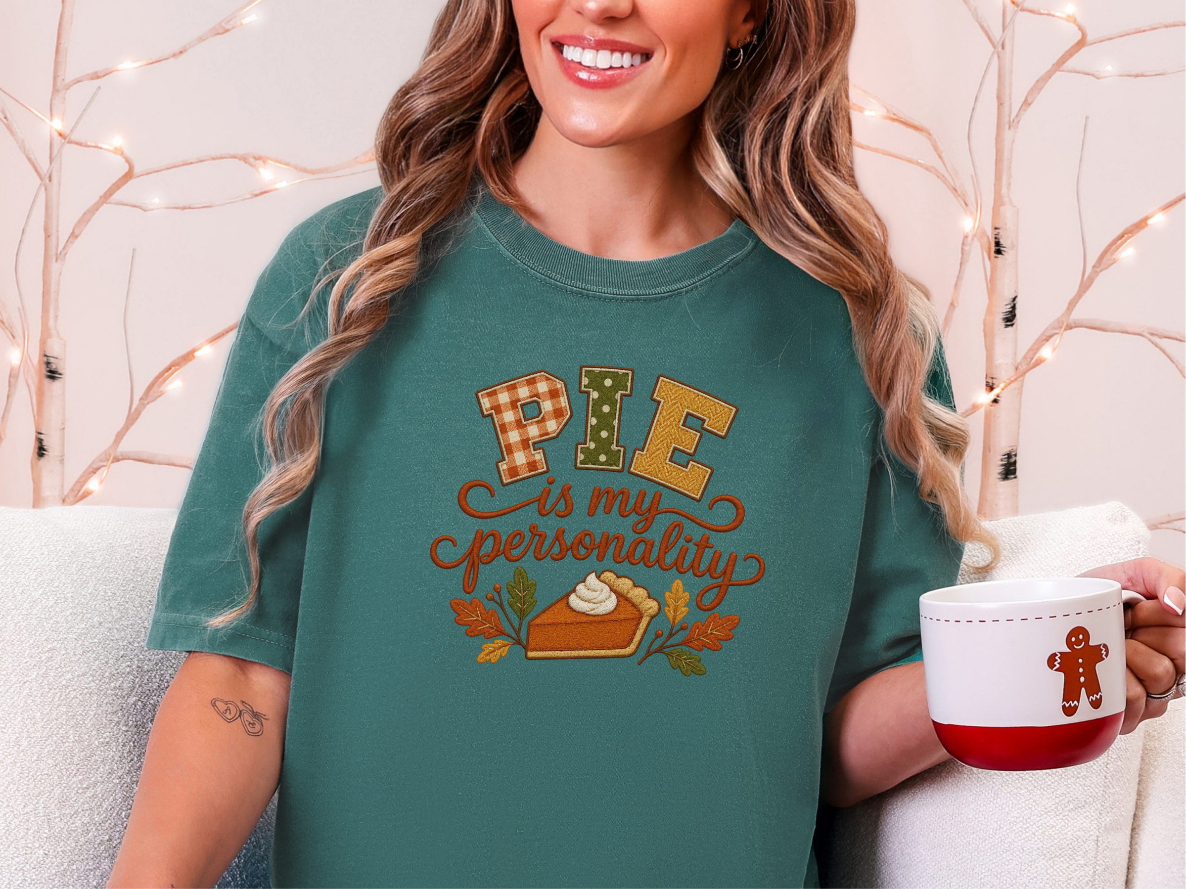 Pie Is My Personality funny shirt - photo 7