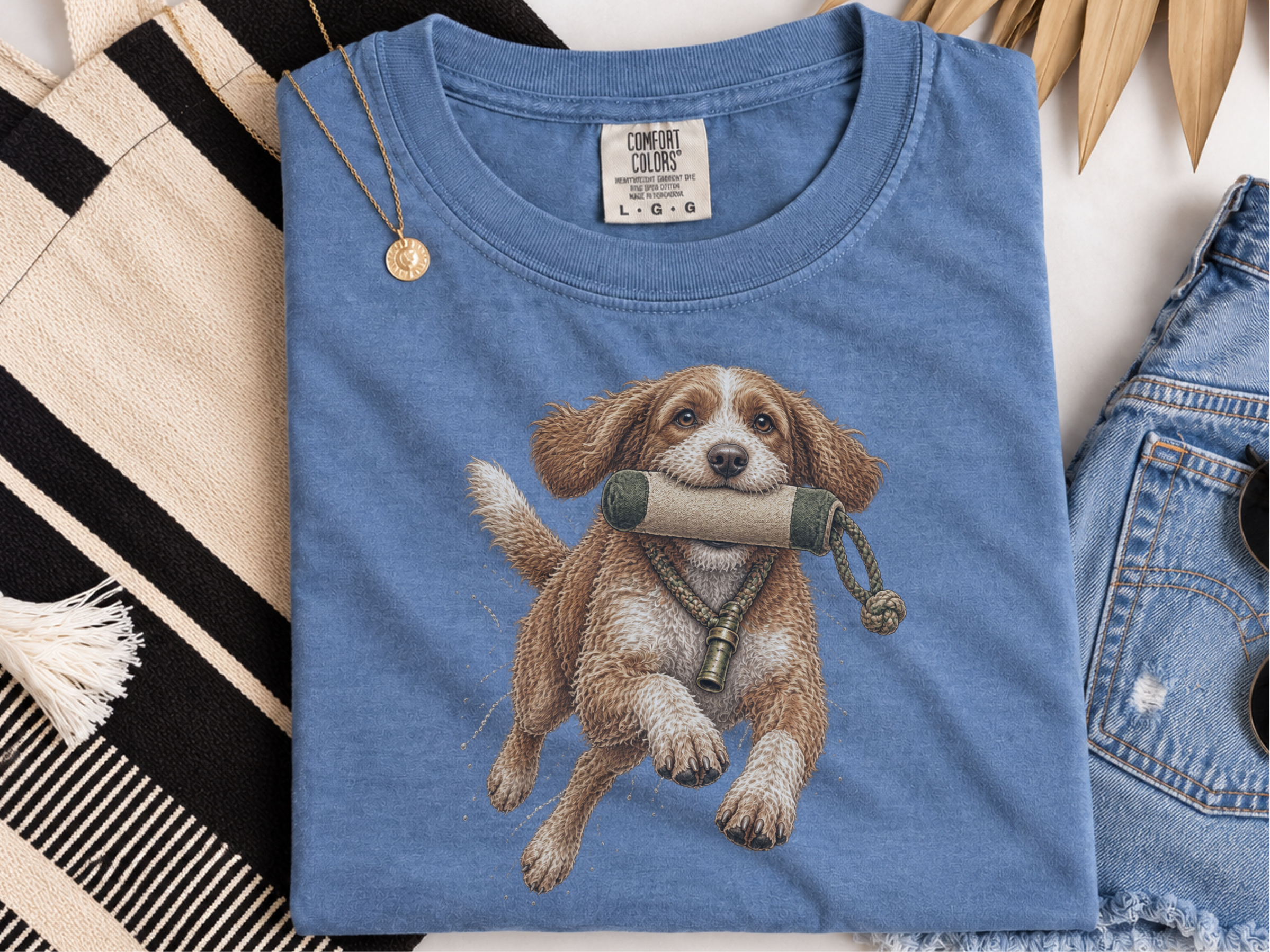 Cavapoo Fetching Training Bumper doodle dog shirt - photo 5