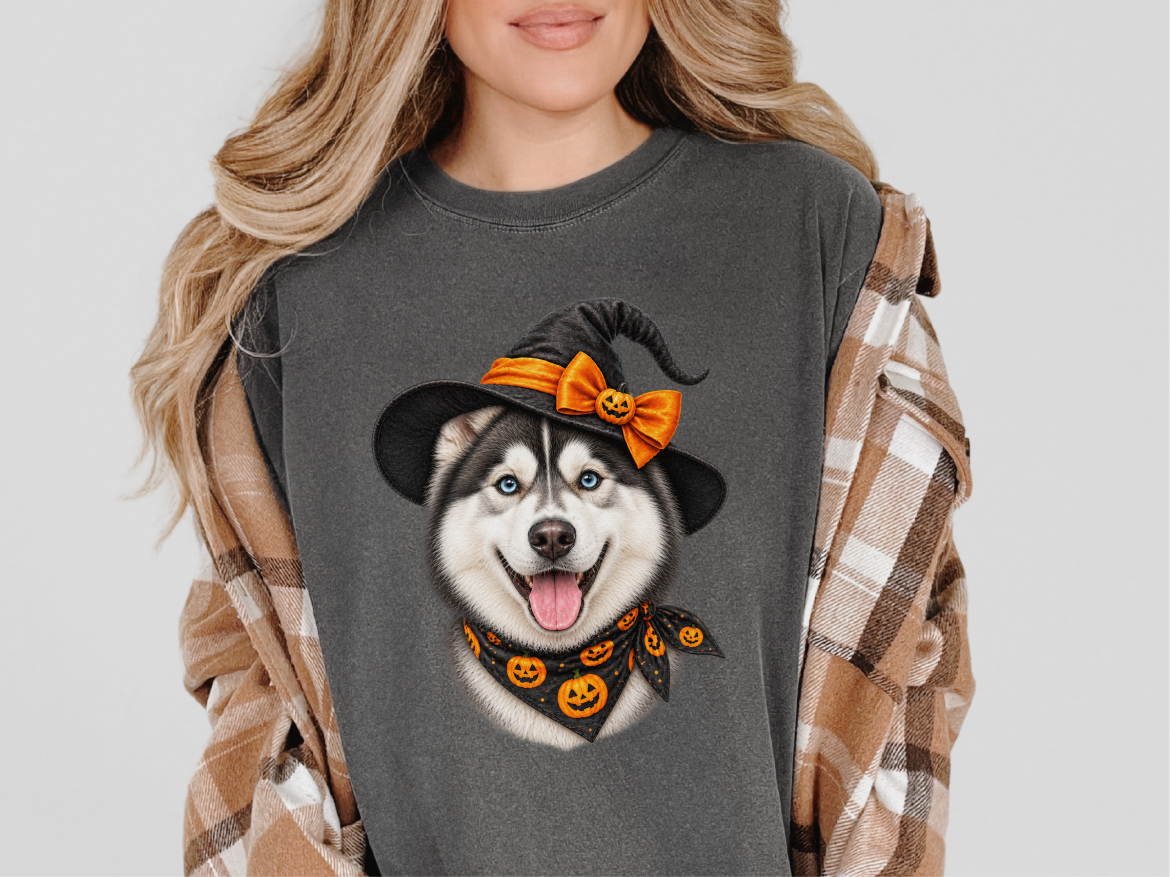 Halloween Husky Witch Hat - photo 5