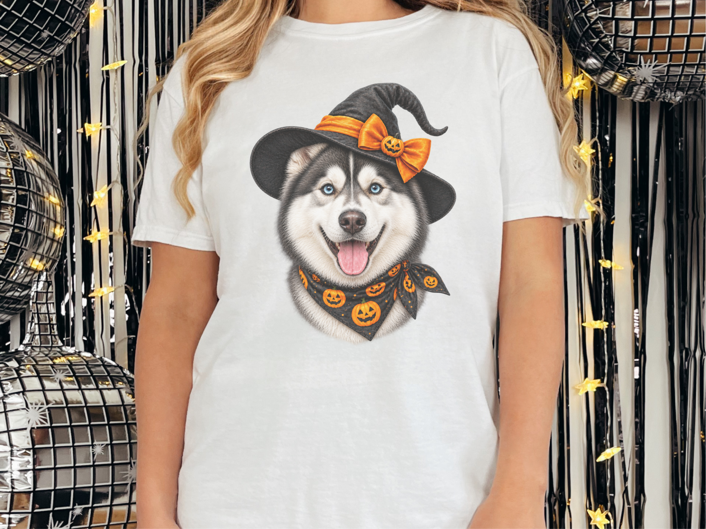 Halloween Husky Witch Hat - photo 1