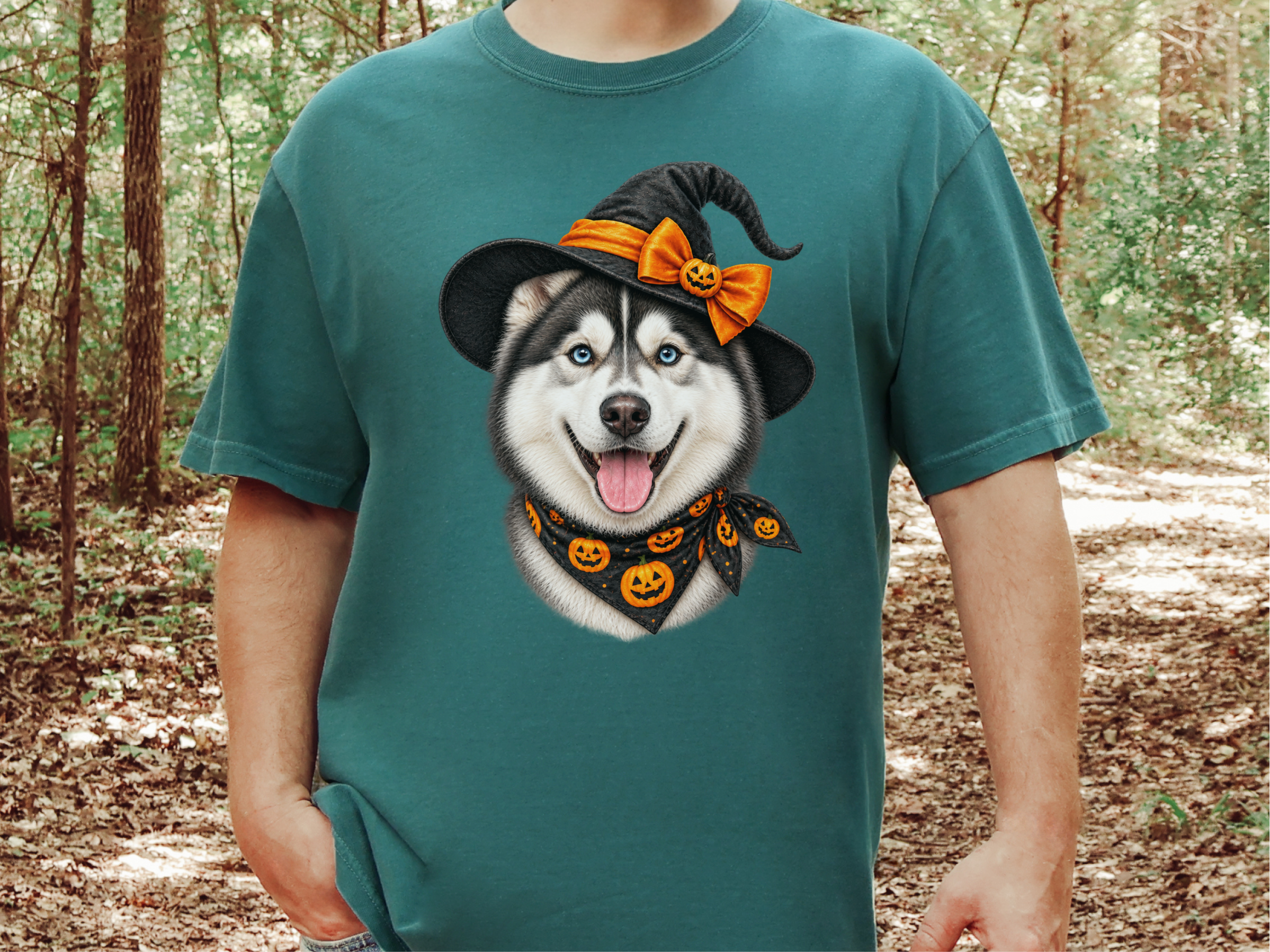 Halloween Husky Witch Hat - photo 7