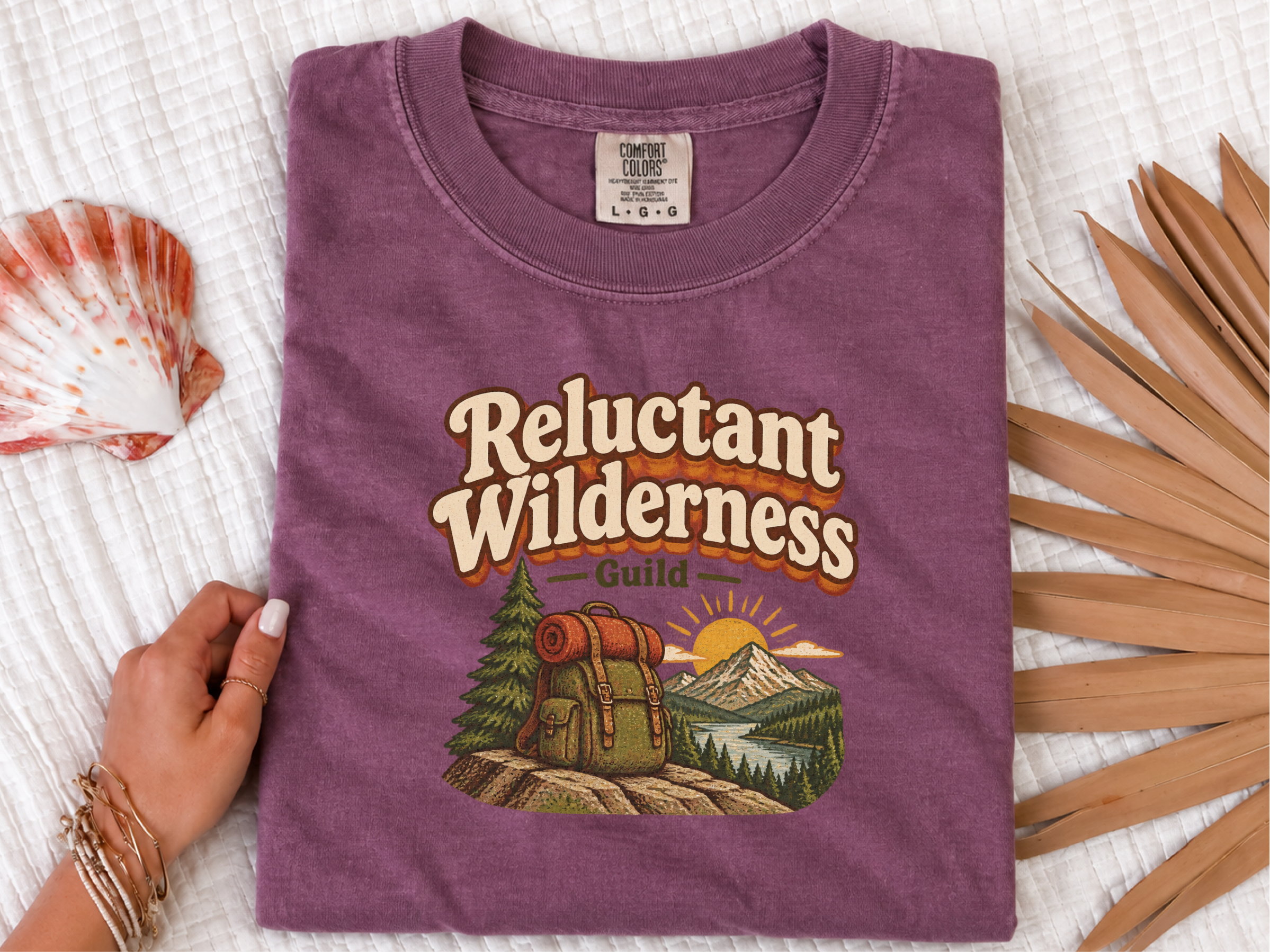 Reluctant Wilderness Guild Backpack funny shirt - photo 3