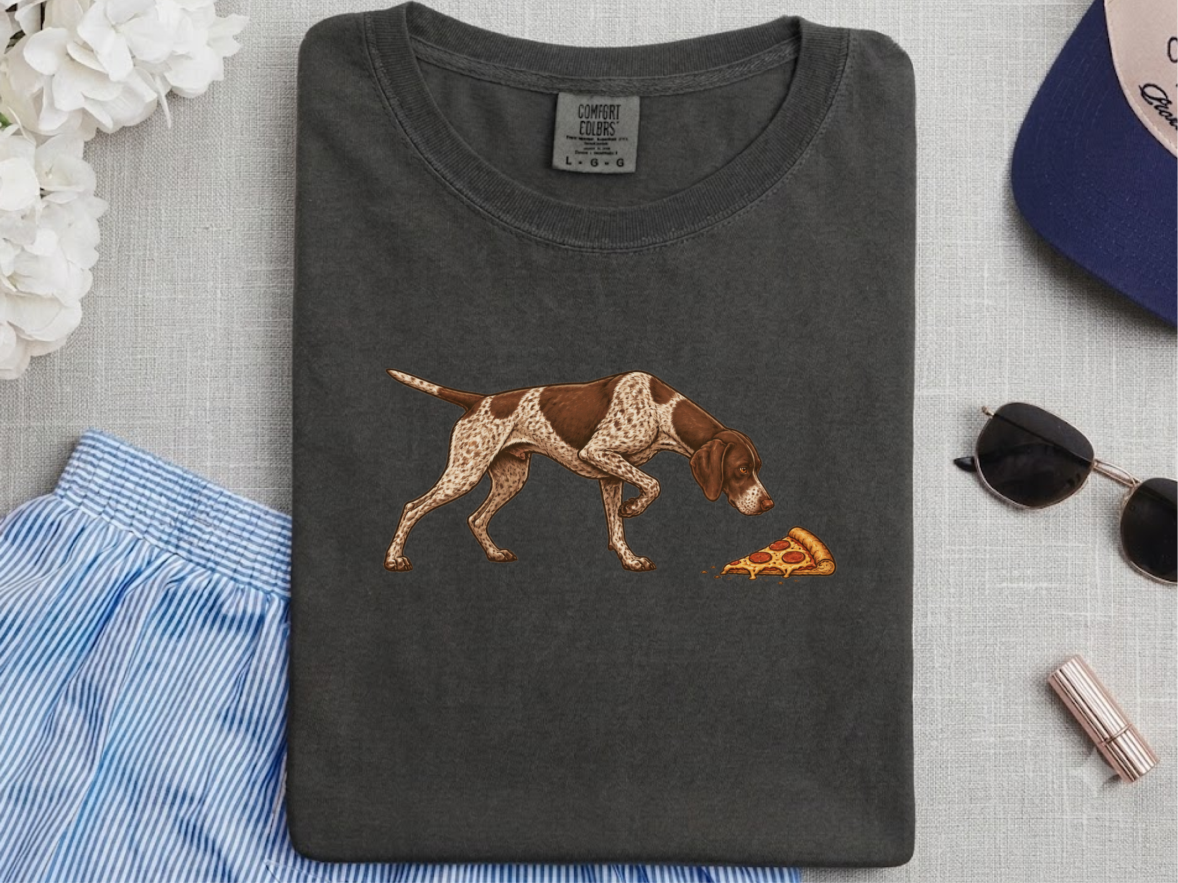 German Pointer Pizza Point