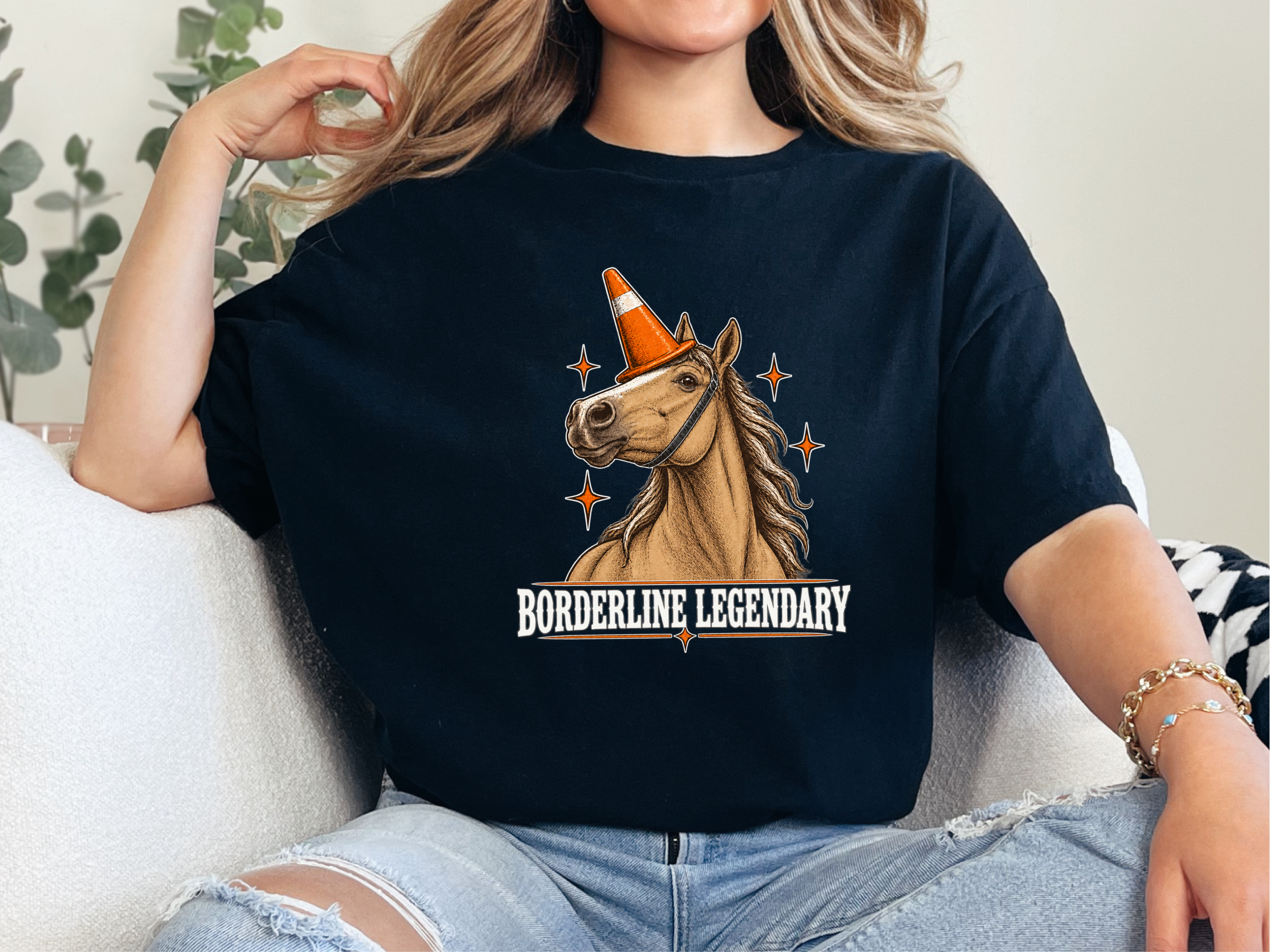 Traffic Cone Horse Unicorn