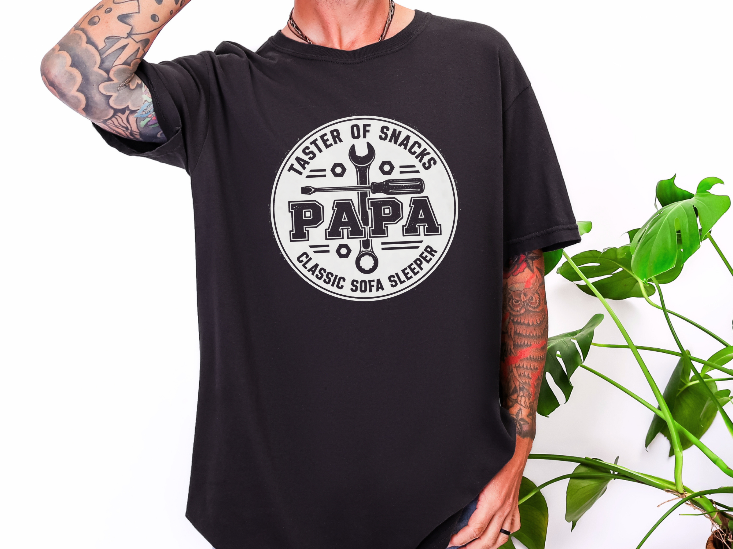 Taster Of Snacks Papa Badge