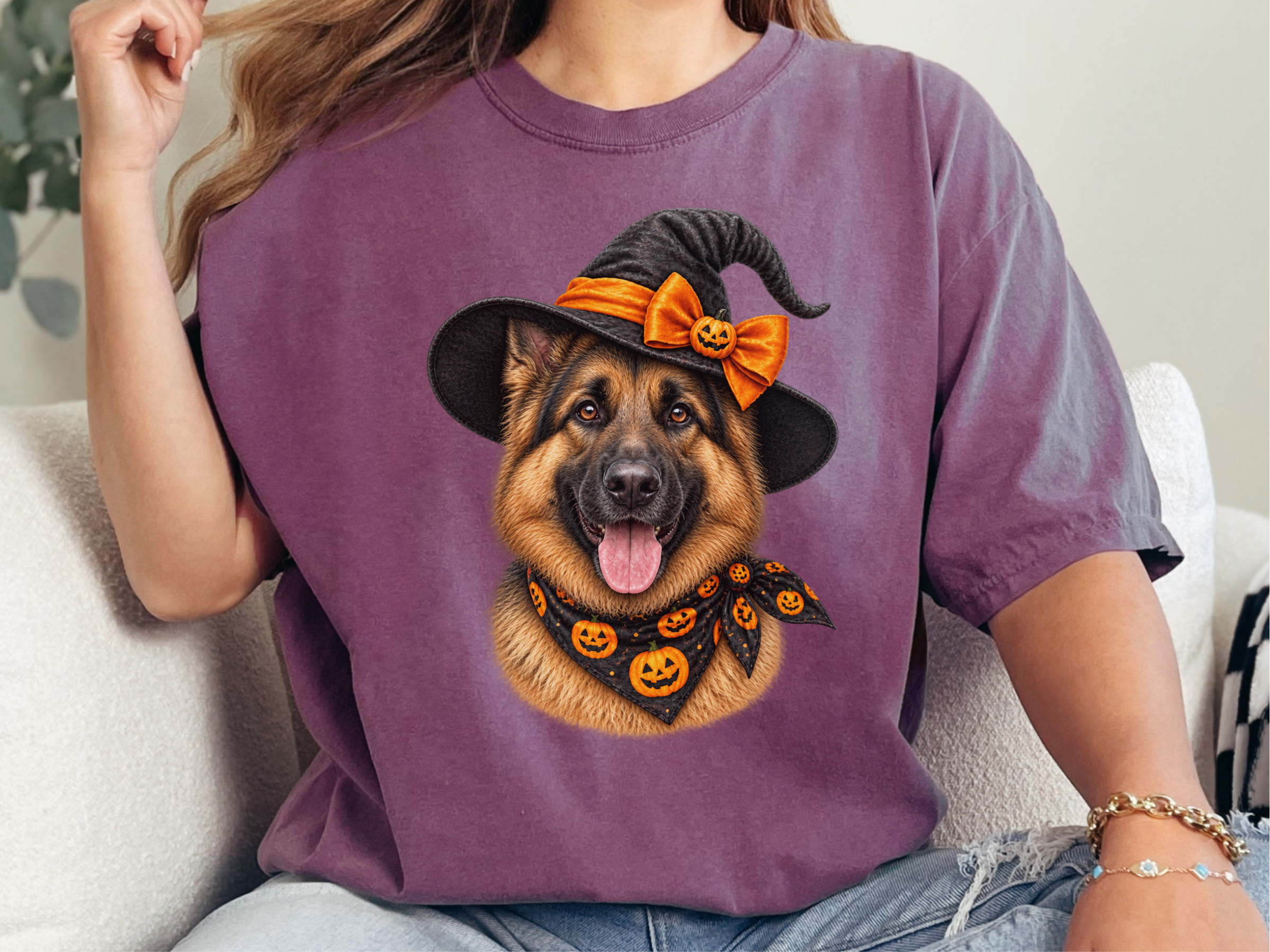 German Shepherd Witch Hat - photo 5