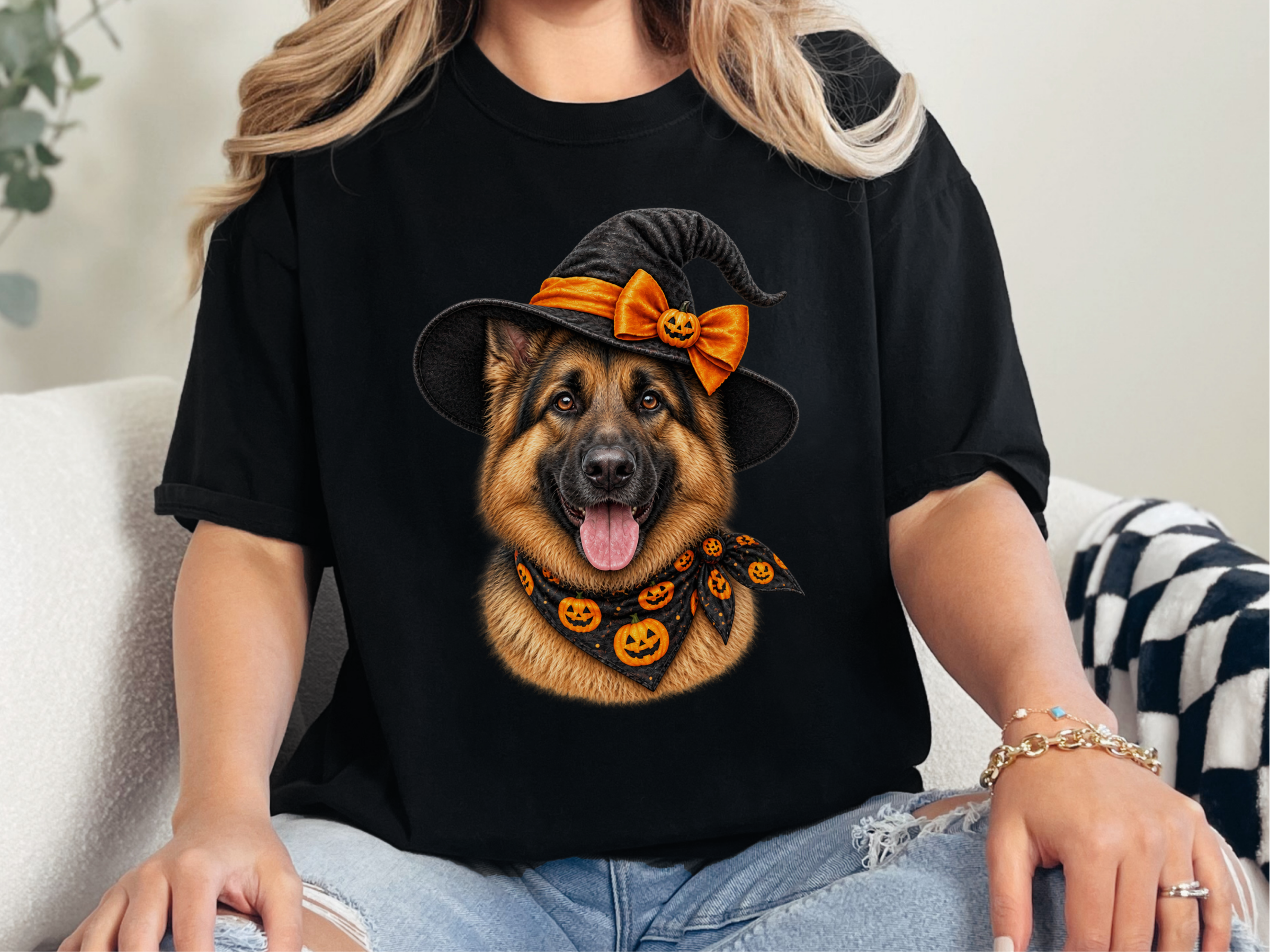 German Shepherd Witch Hat - photo 2