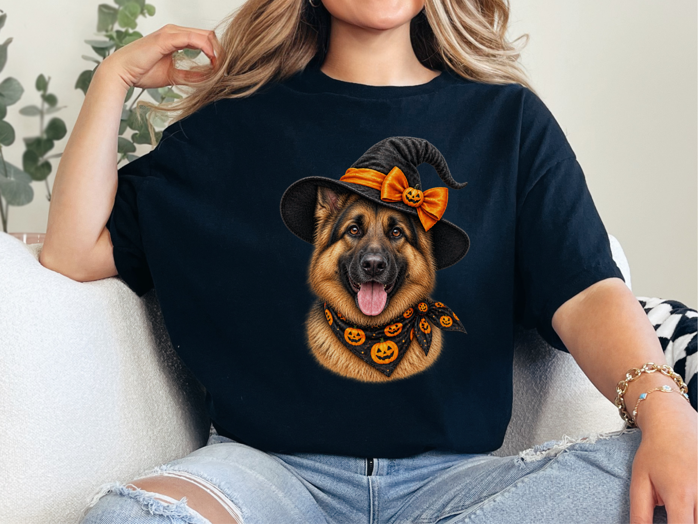 German Shepherd Witch Hat - photo 3