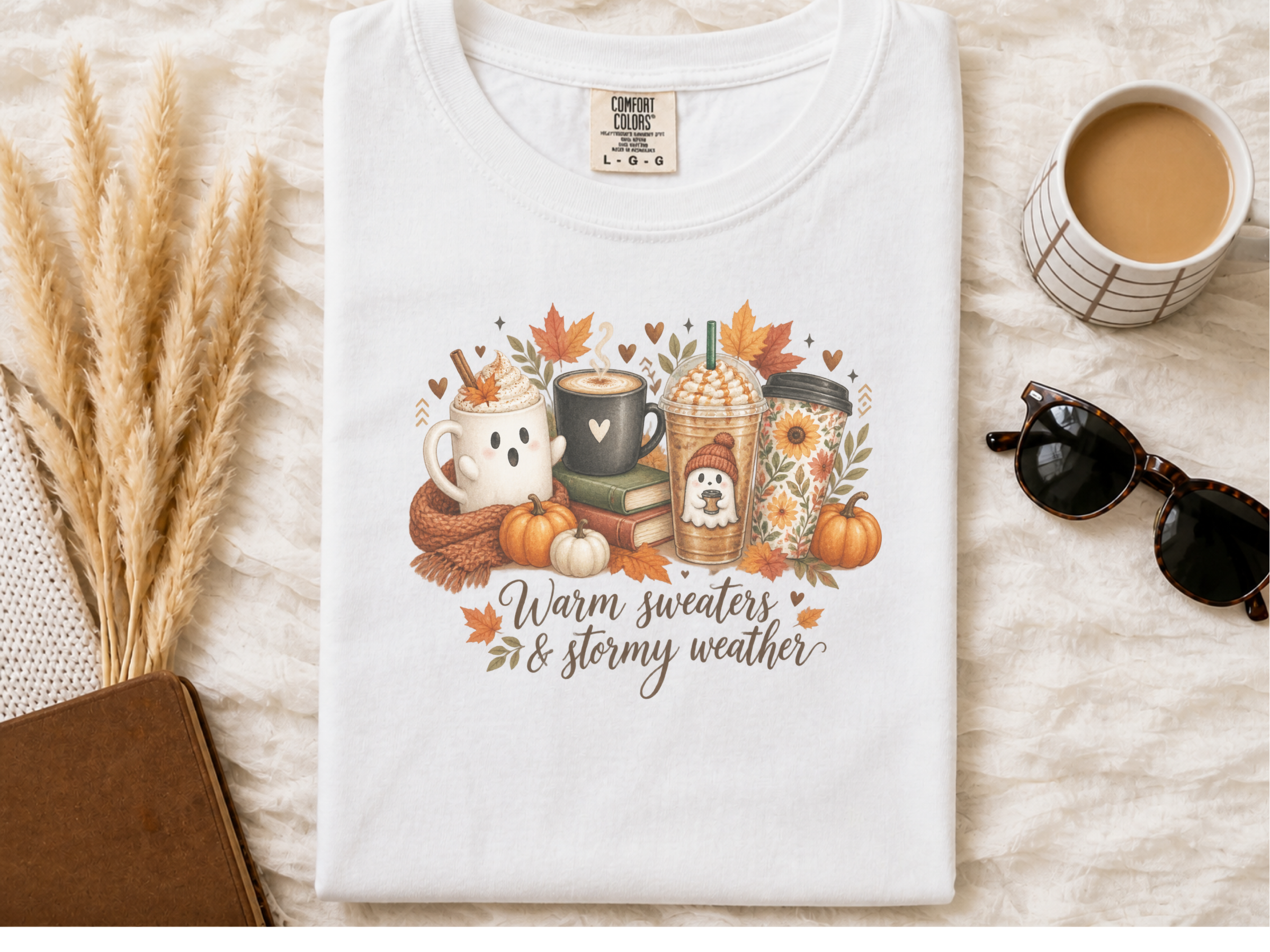 Ghost Coffee Warm Sweaters Weather