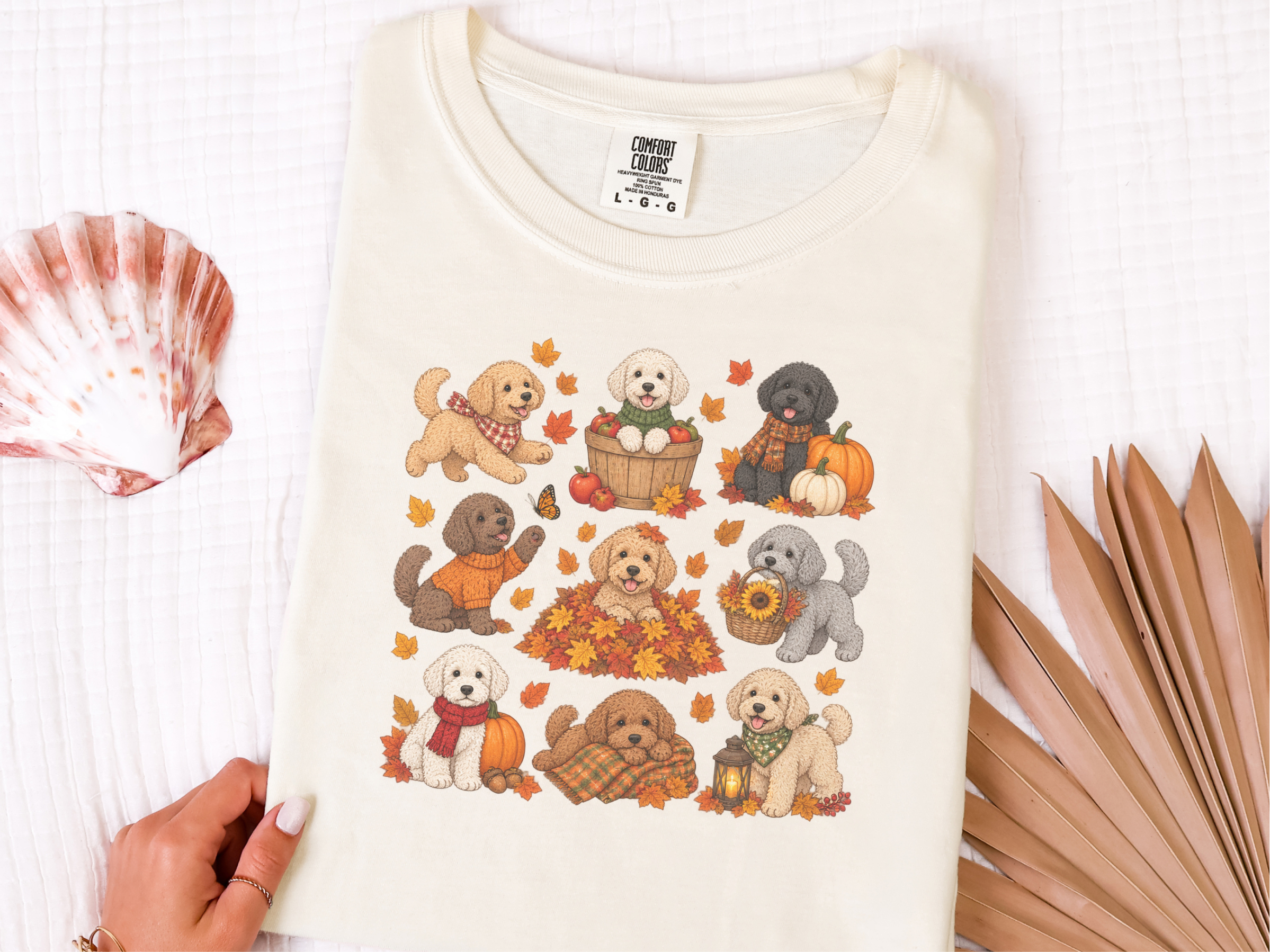 Maltipoo Fall Activities Stickers - photo 7