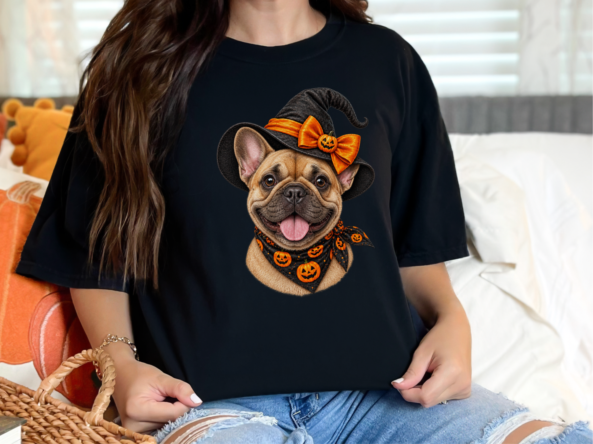 French Bulldog Witch Hat - photo 1