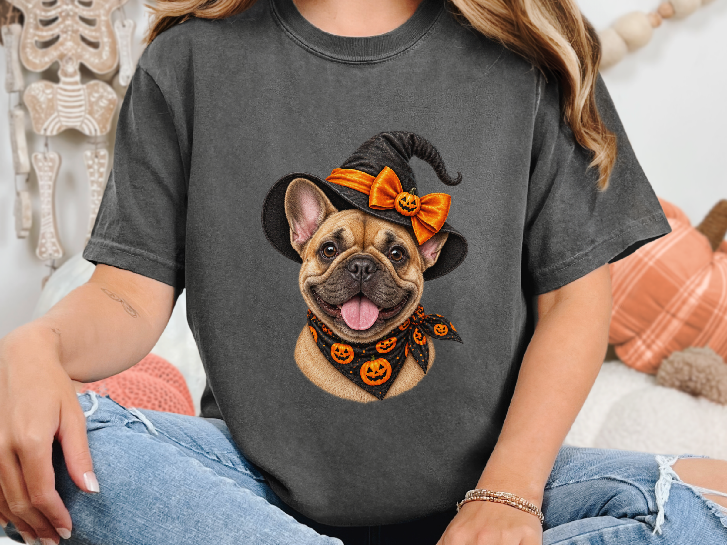 French Bulldog Witch Hat - photo 3