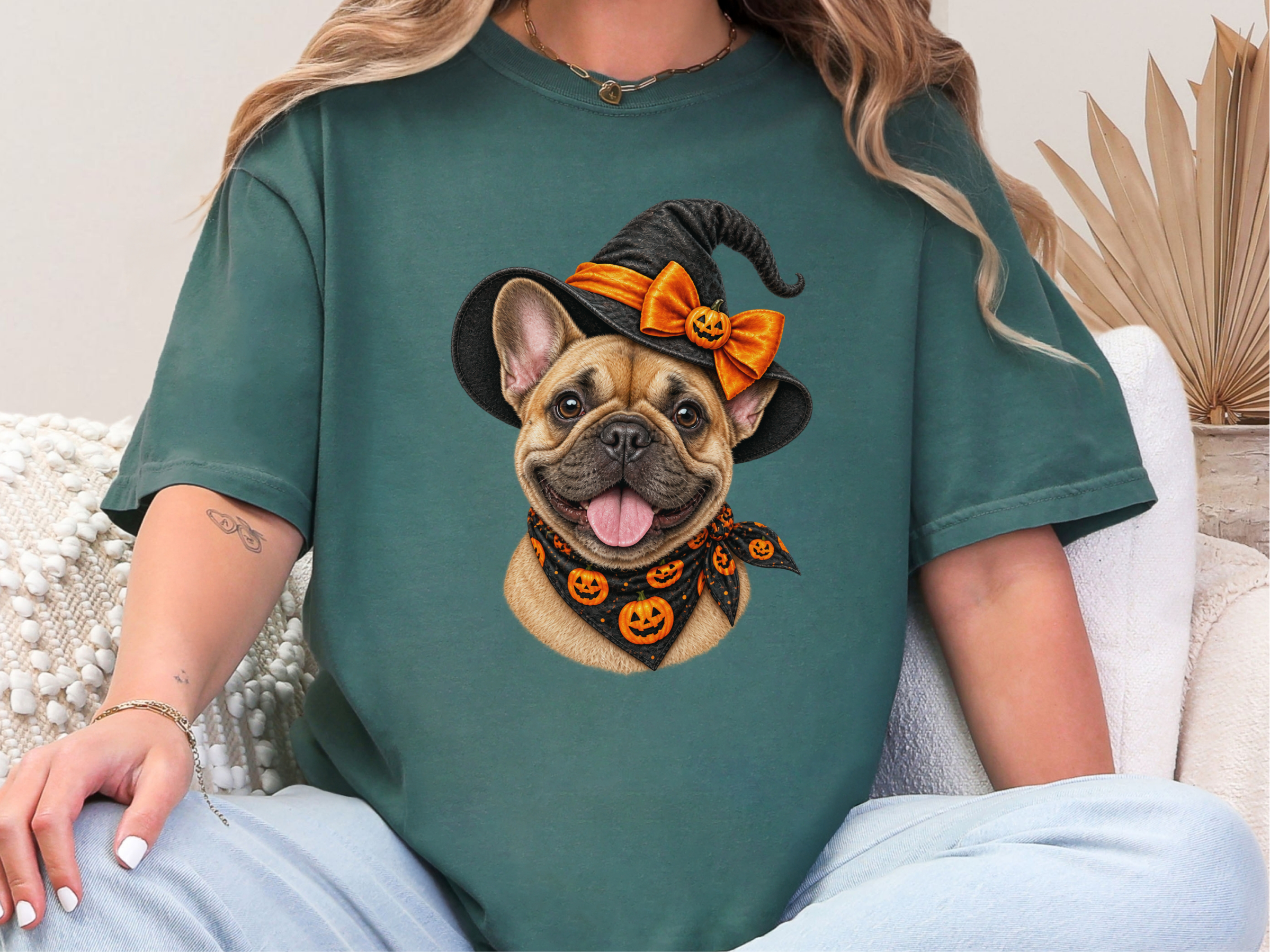 French Bulldog Witch Hat - photo 7