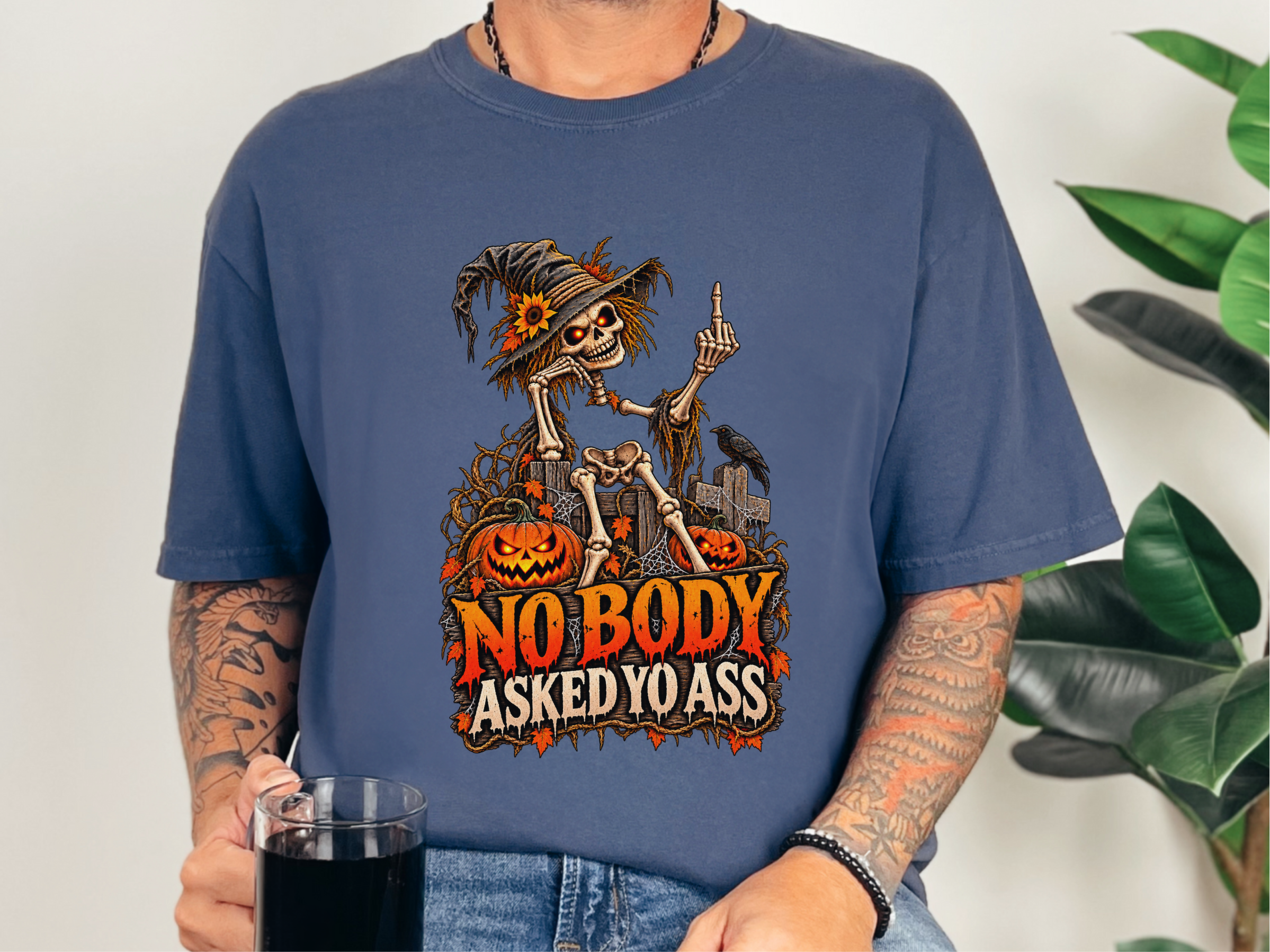 Nobody Asked Yo Ass Middle Finger funny shirt - photo 8