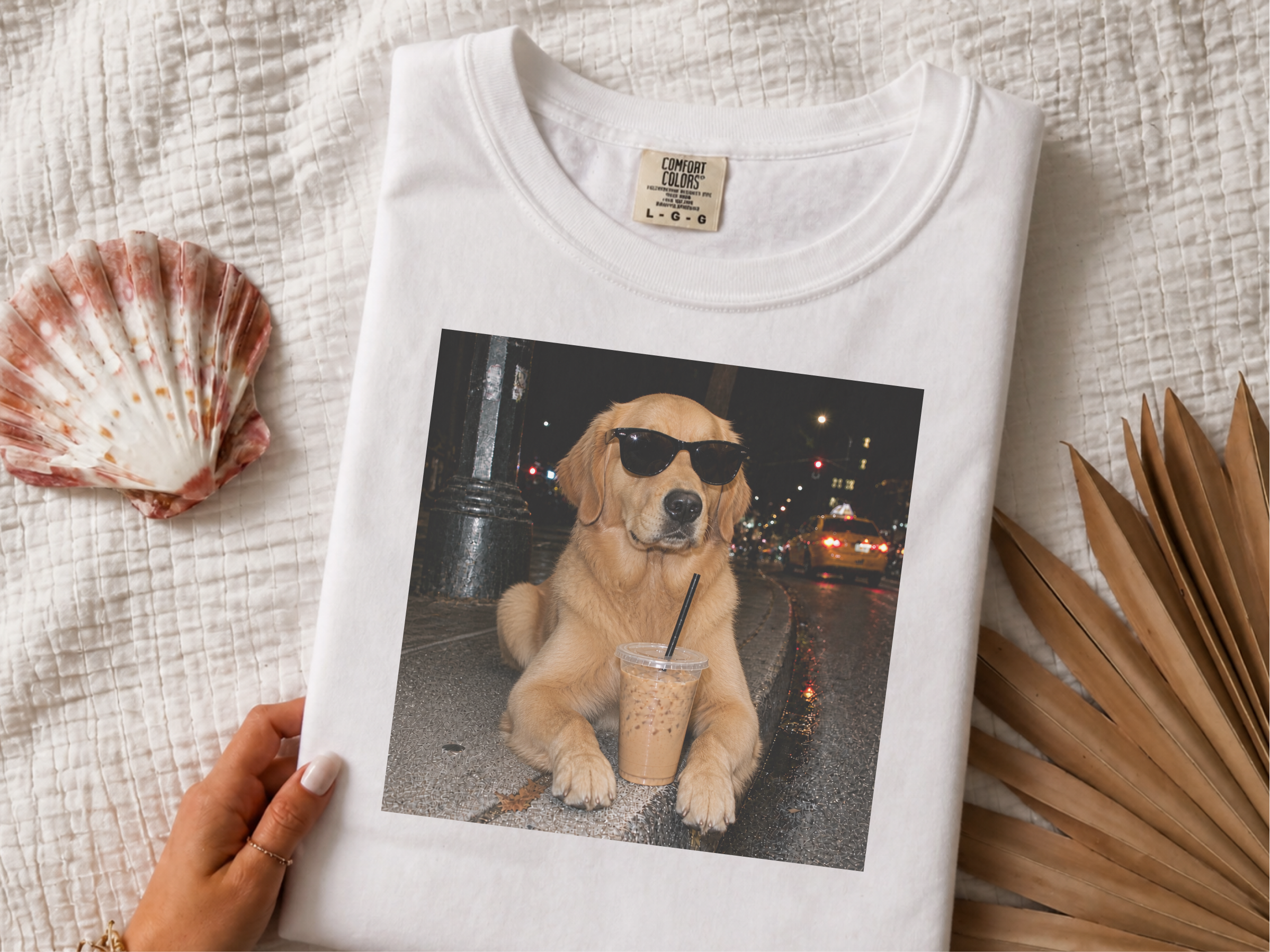 Cool Golden Retriever Iced Coffee funny shirt - photo 1