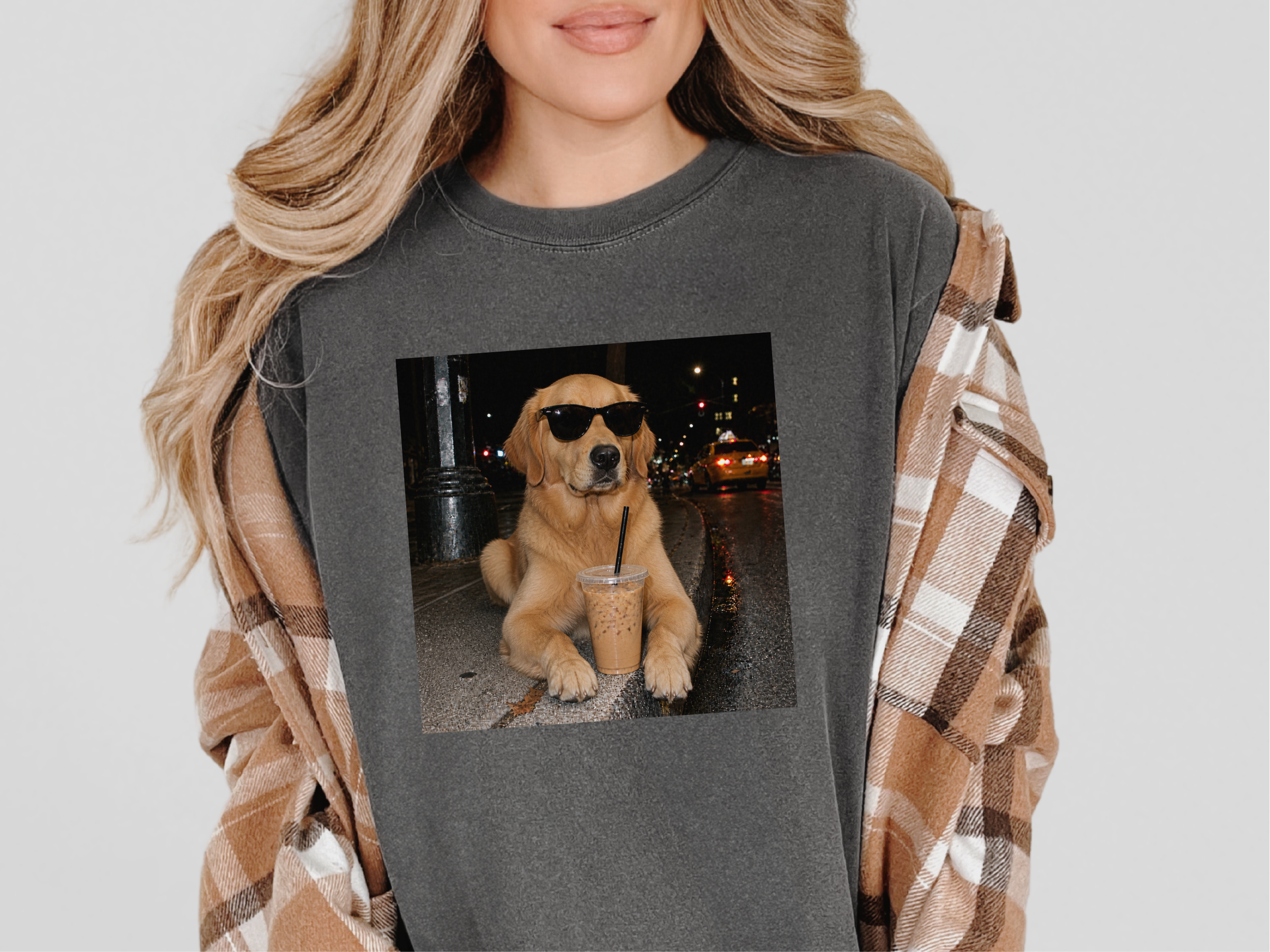 Cool Golden Retriever Iced Coffee funny shirt - photo 5