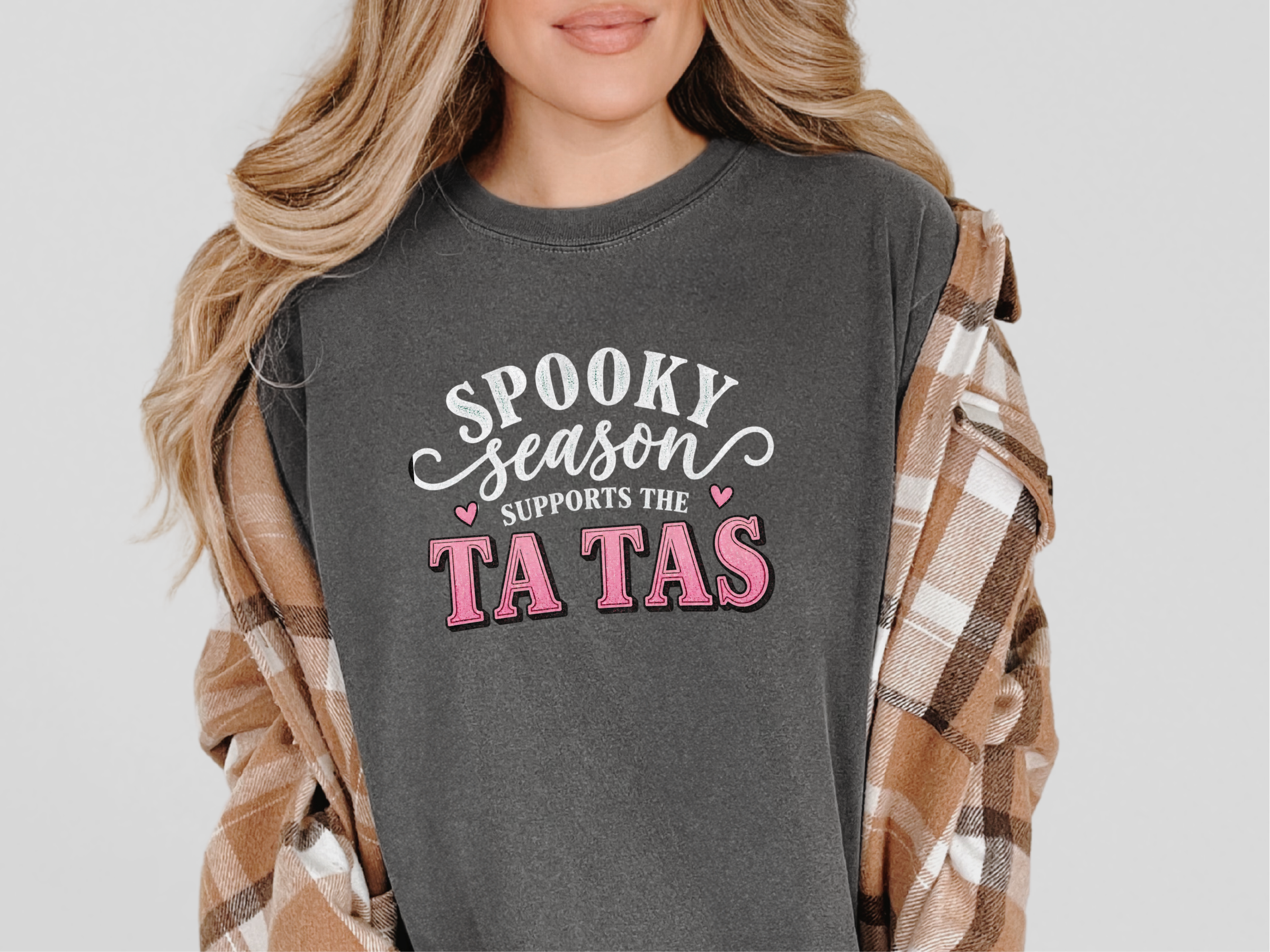 Spooky Season Supports Ta Tas funny shirt - photo 6