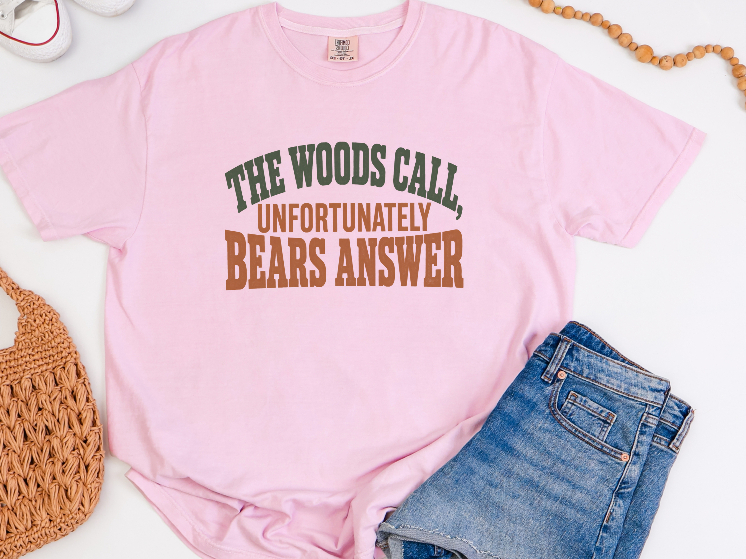 The Woods Call Bears Answer Typography funny shirt - photo 5