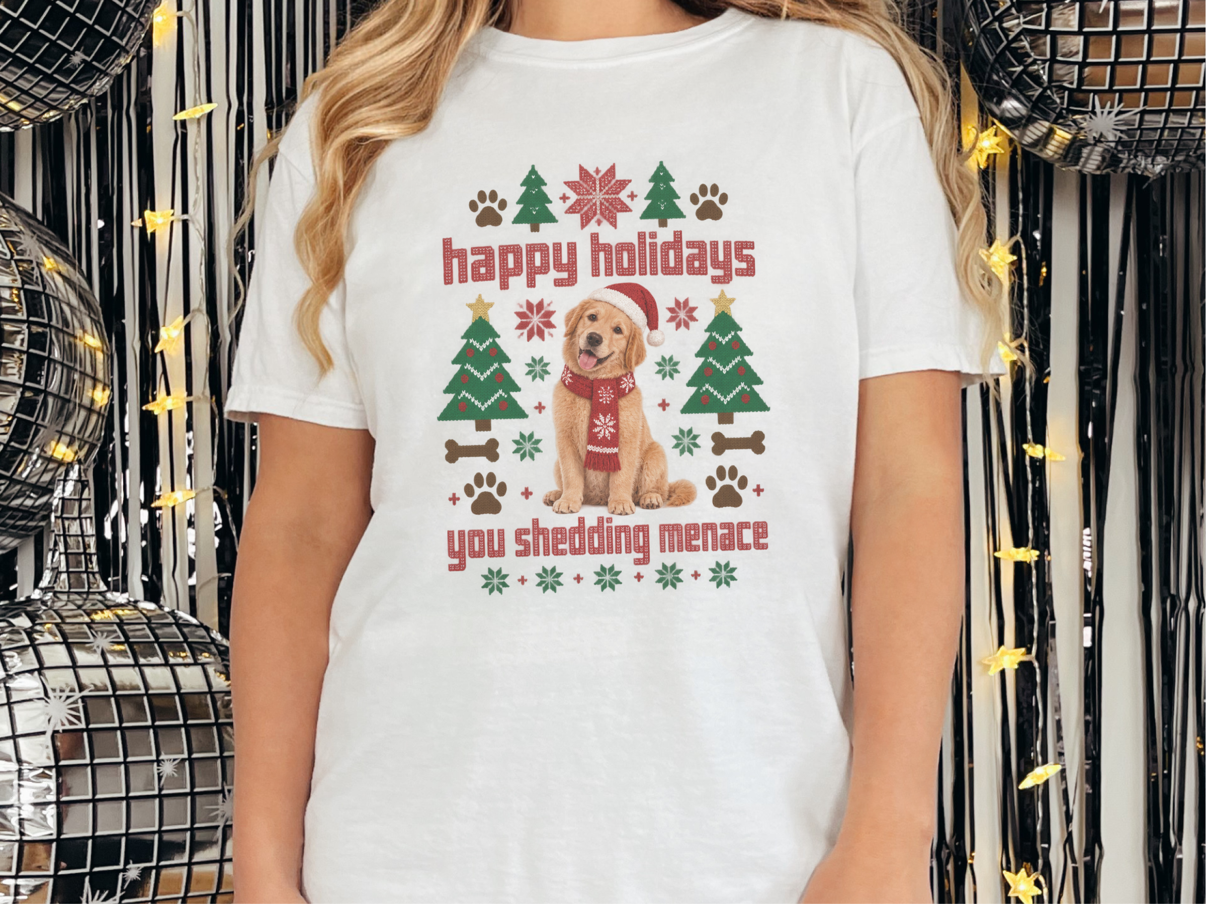 Golden Retriever Holiday Shedding Menace