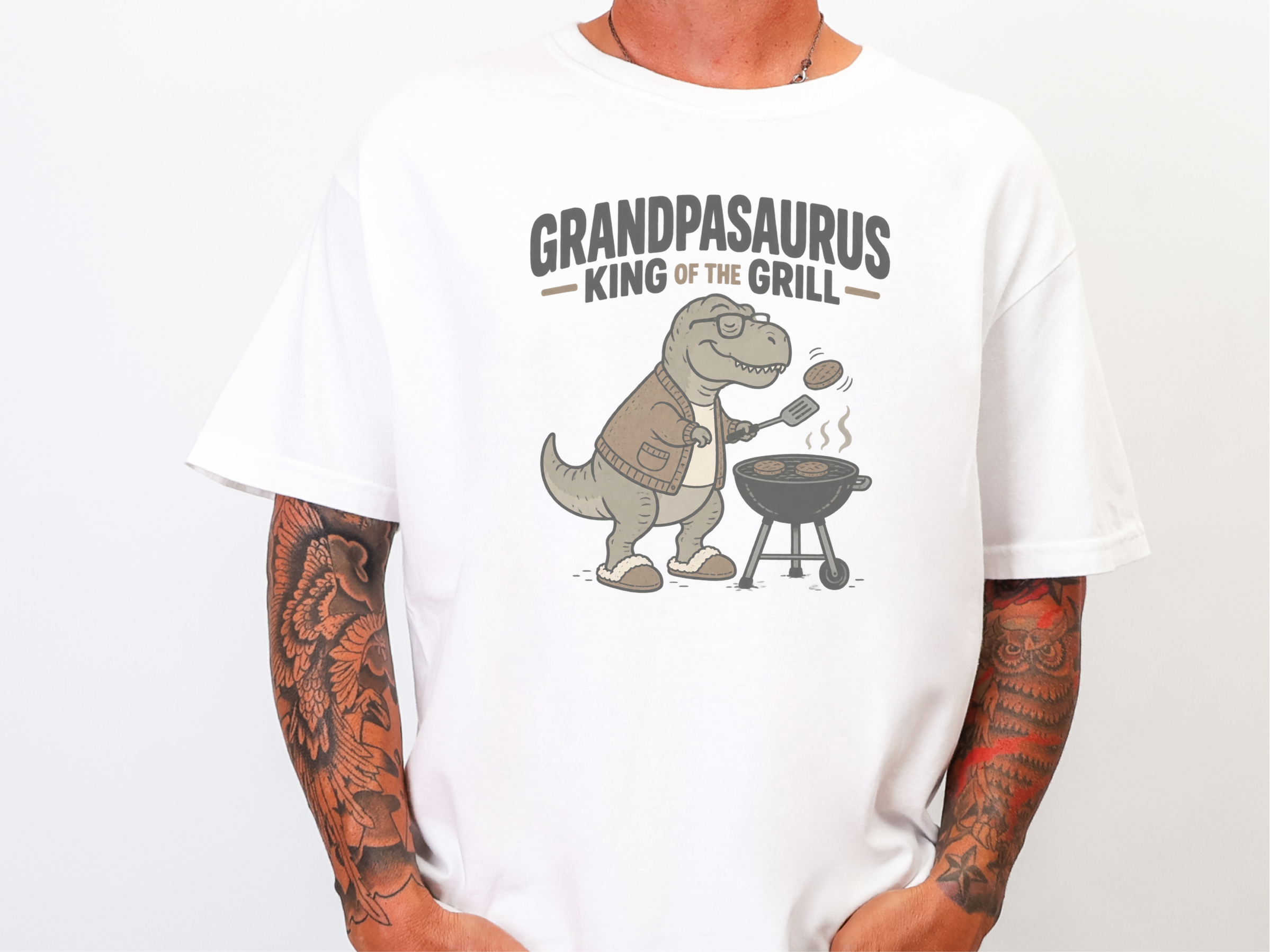 Grandpasaurus King Of Grill T-rex