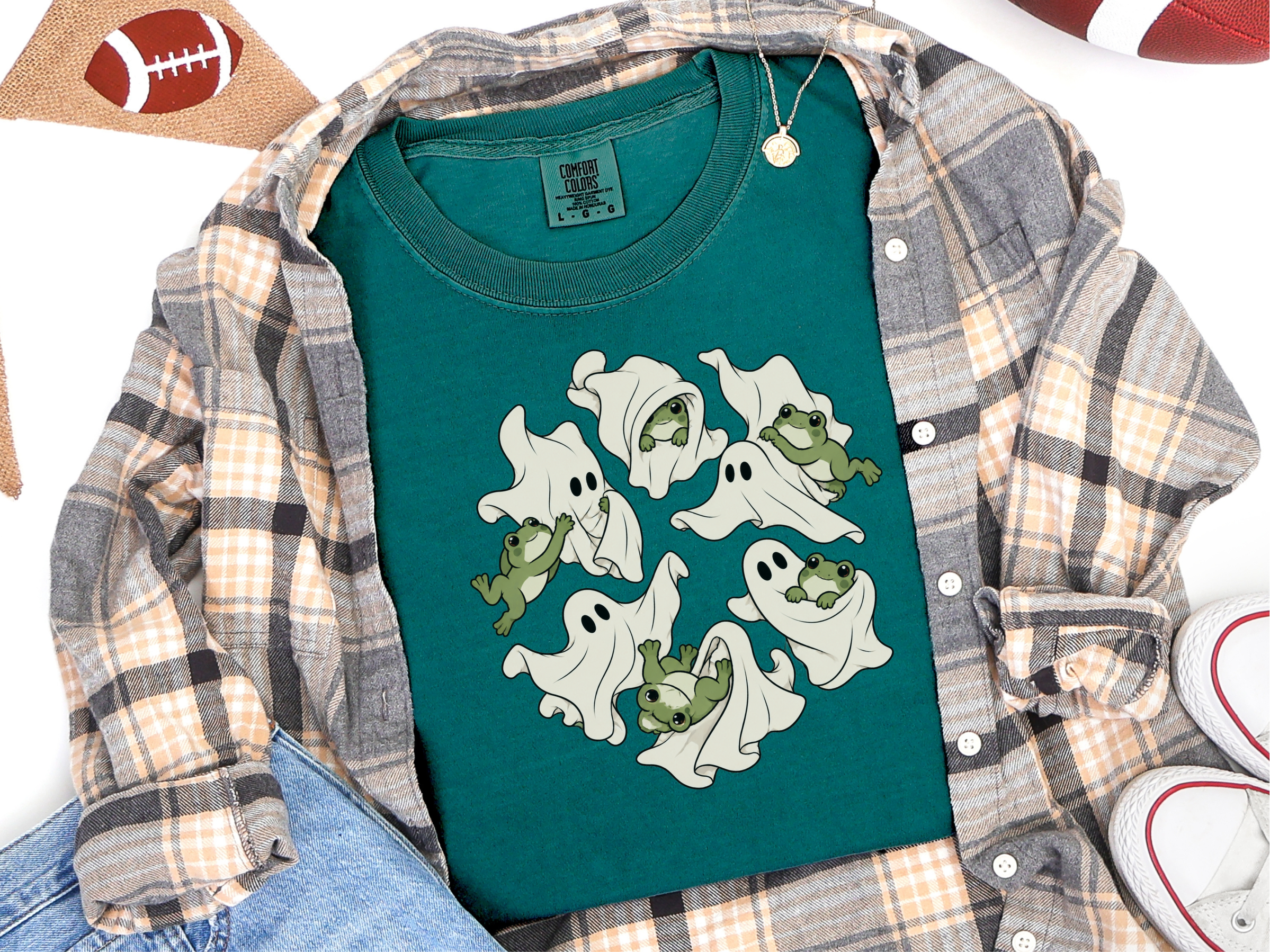 Ghosts Playing With Sir Froggy funny shirt - photo 6