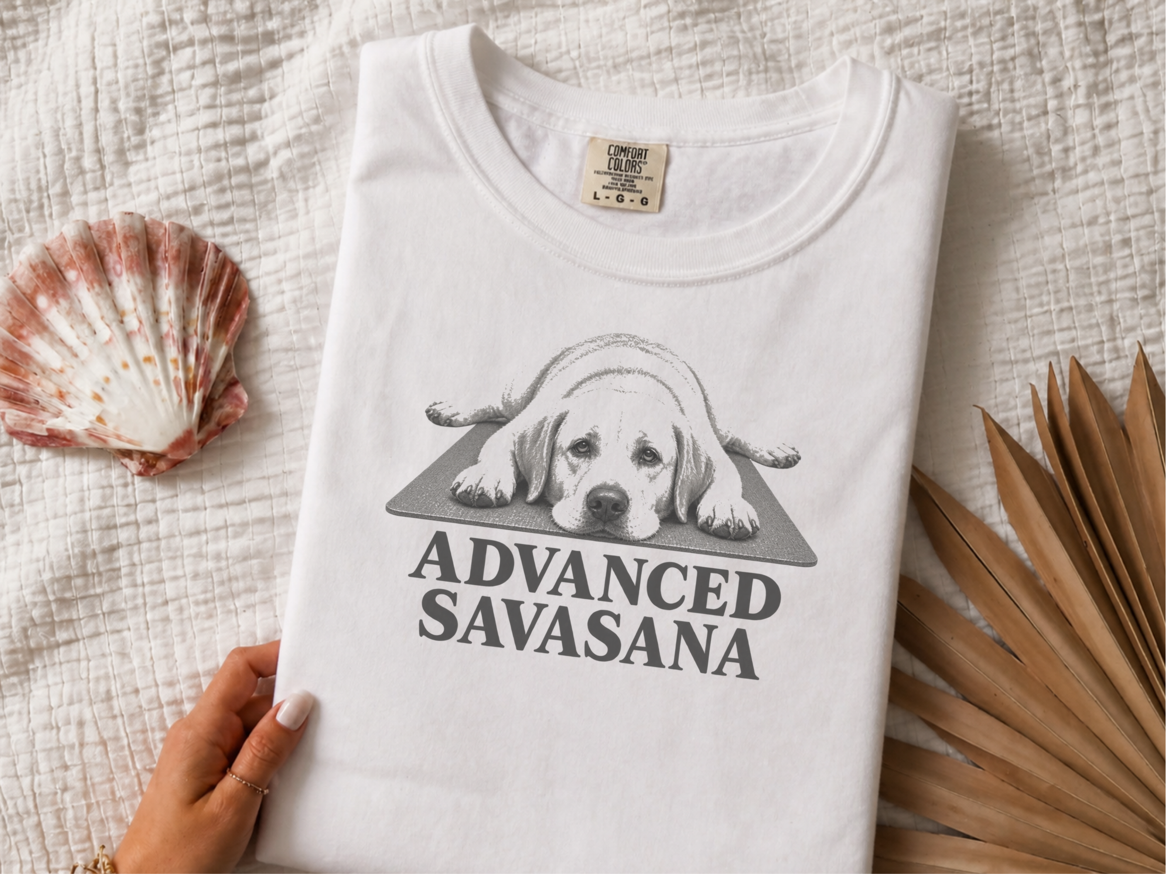 Advanced Savasana Labrador Dog