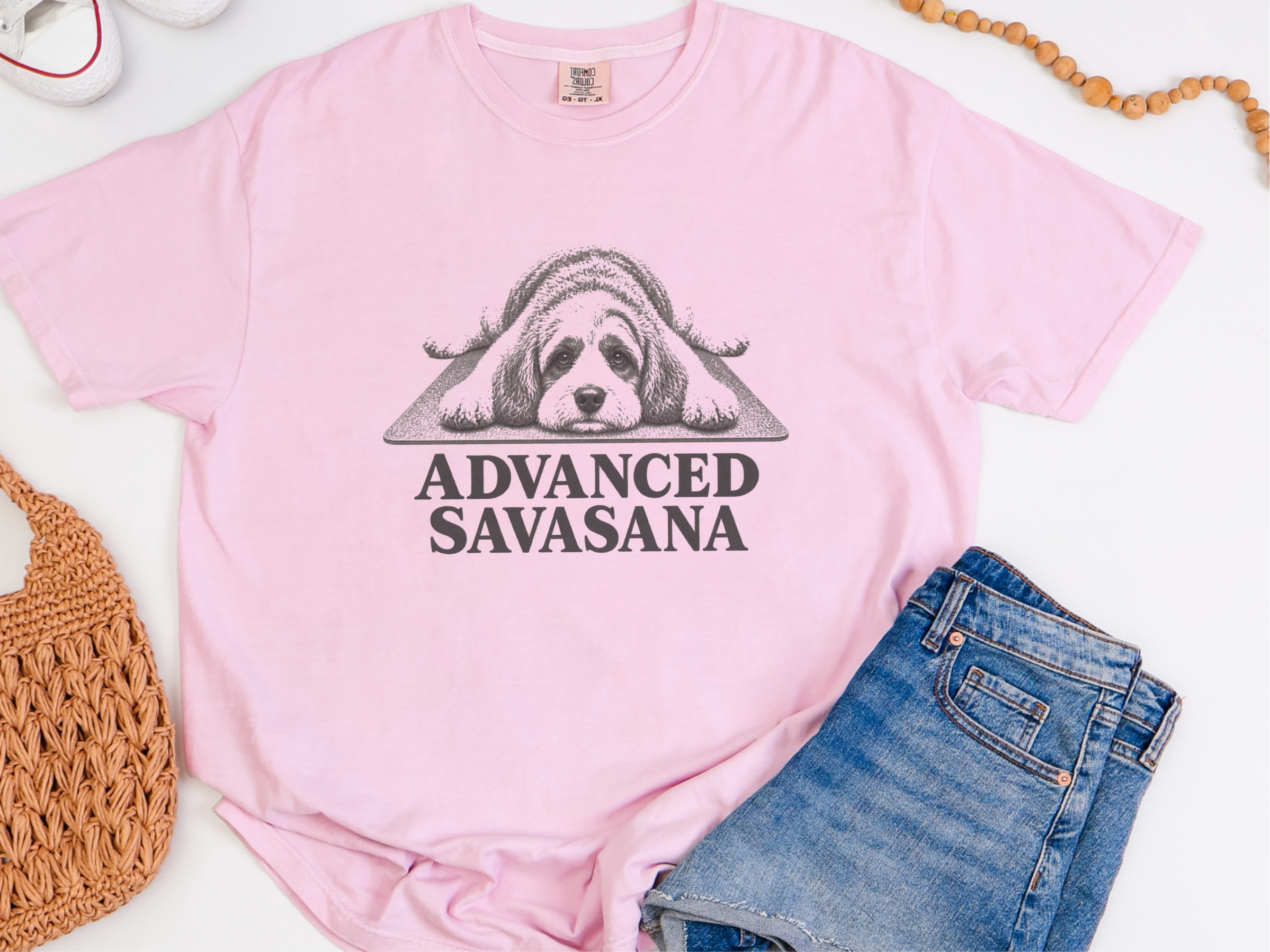 Cavapoo Advanced Savasana Yoga