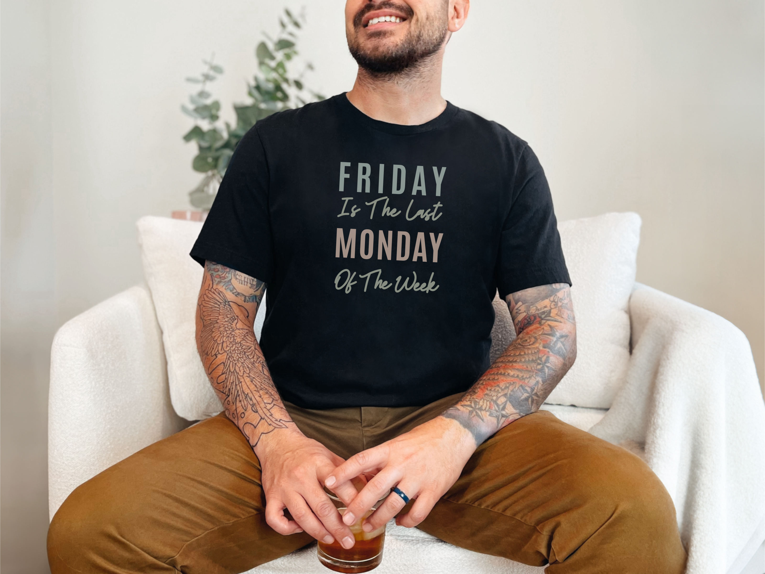 Friday is the last Monday of the week funny shirt - photo 1